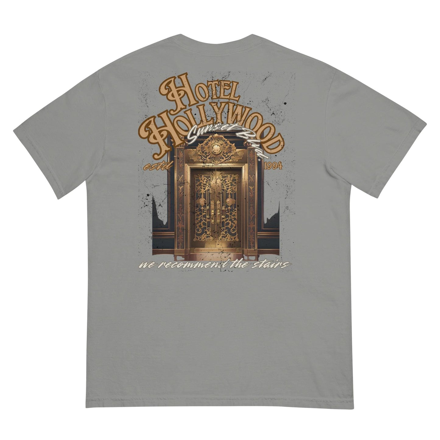 Hotel Hollywood Tower T-Shirt, Subtle Disney Dad Shirt