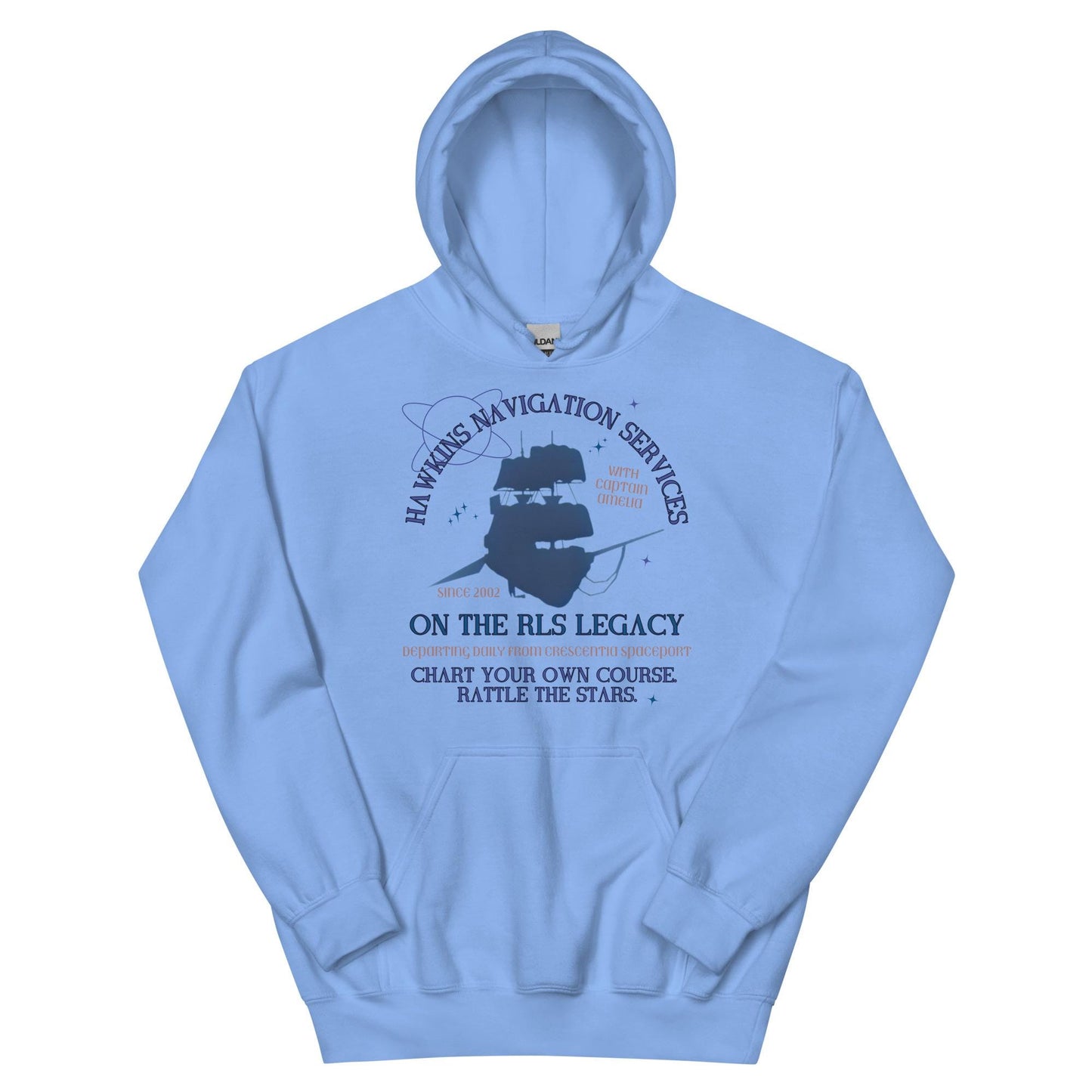 Treasure Planet Hoodie: Jim Hawkins & Captain Amelia