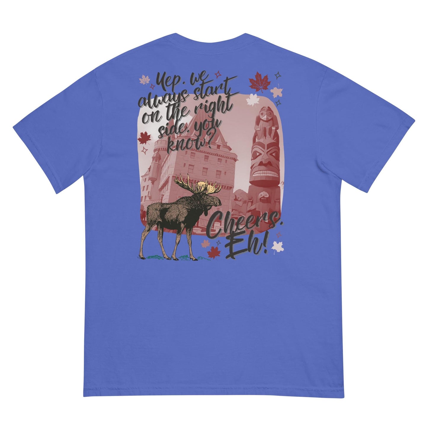 Canada EPCOT Comfort Colors Shirt, Disney Adult Vacation Tee