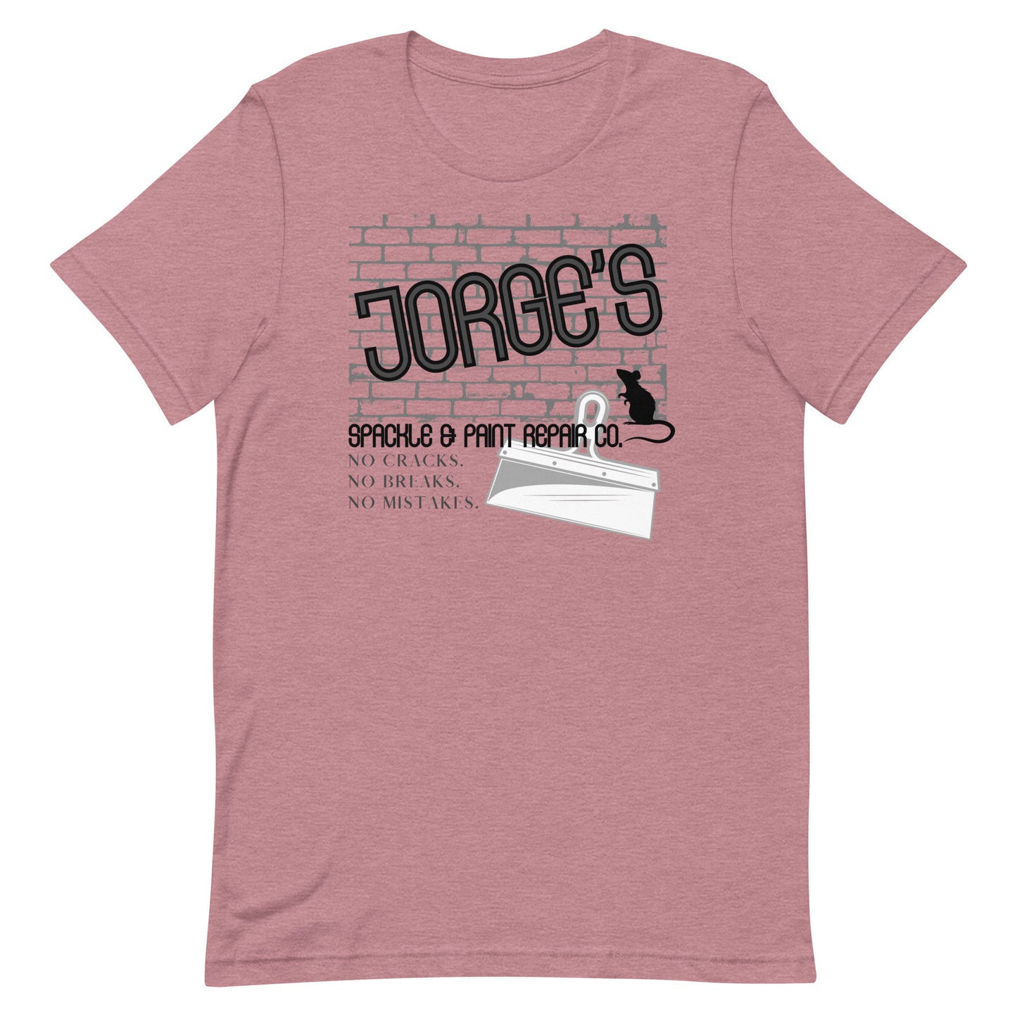 Jorge's Spackle & Paint Repair Co. Bella Canvas T-Shirt