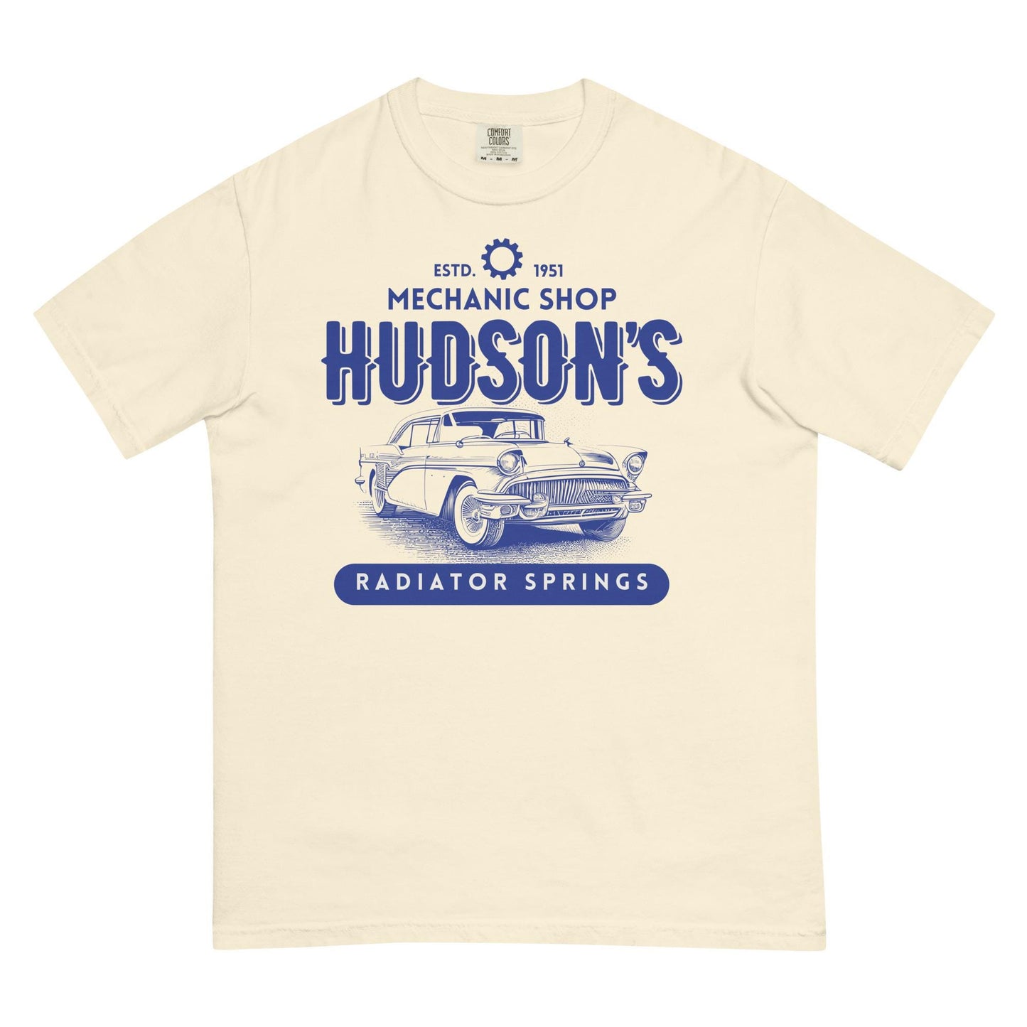 Disney Cars Hudson Hornet Comfort Colors T-Shirt, Radiator Springs