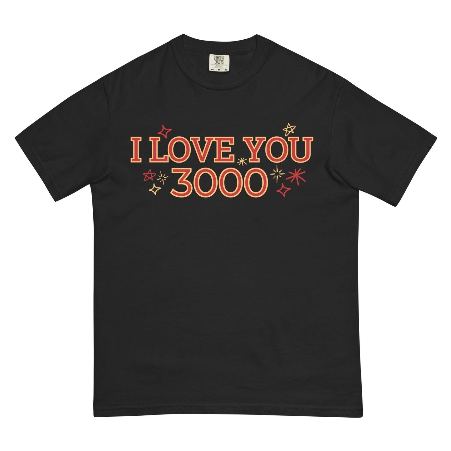 I Love You 3000 Iron Man Comfort Colors Shirt