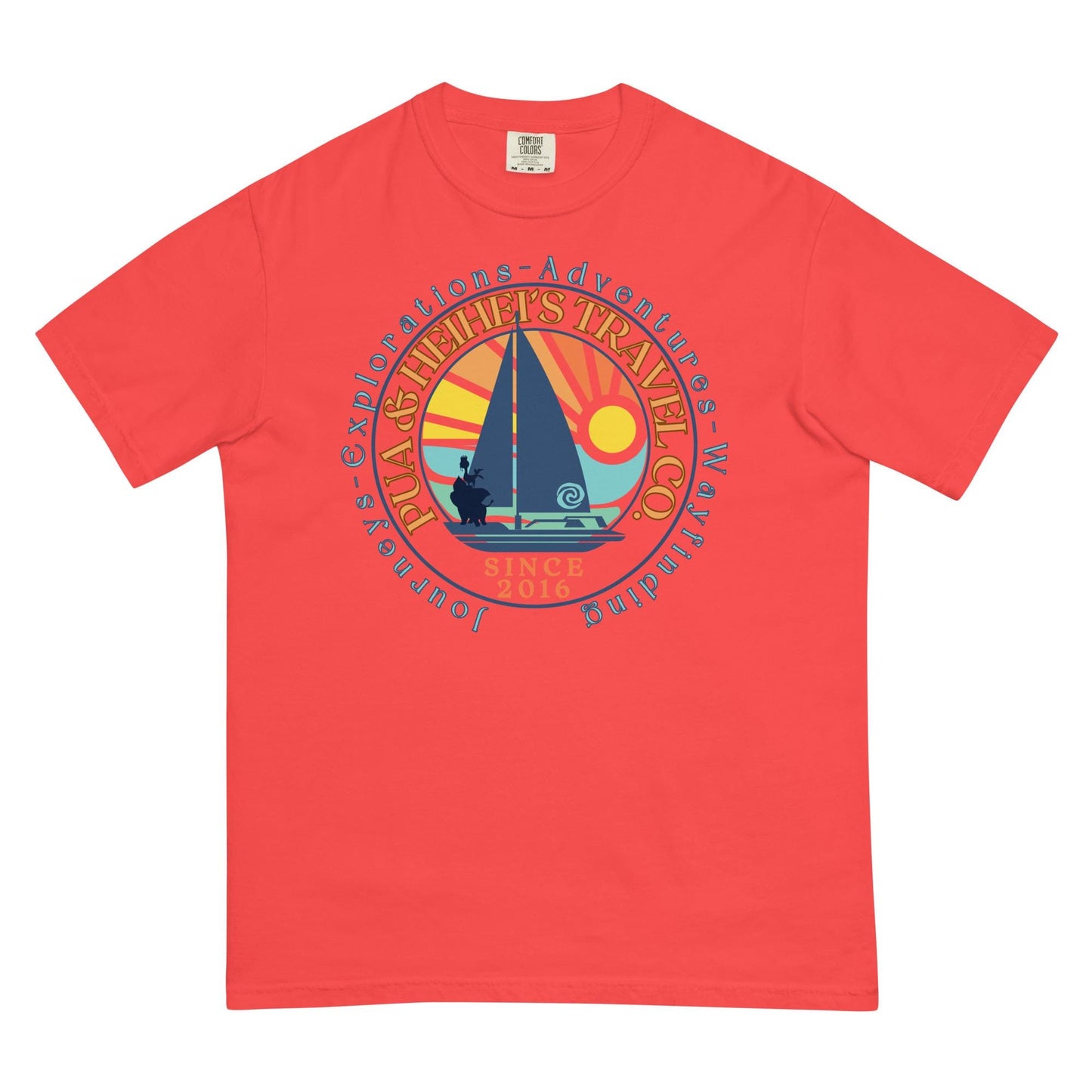 Pua and Heihei Travel Co Shirt, Disney Inspired Family Vacation Tee