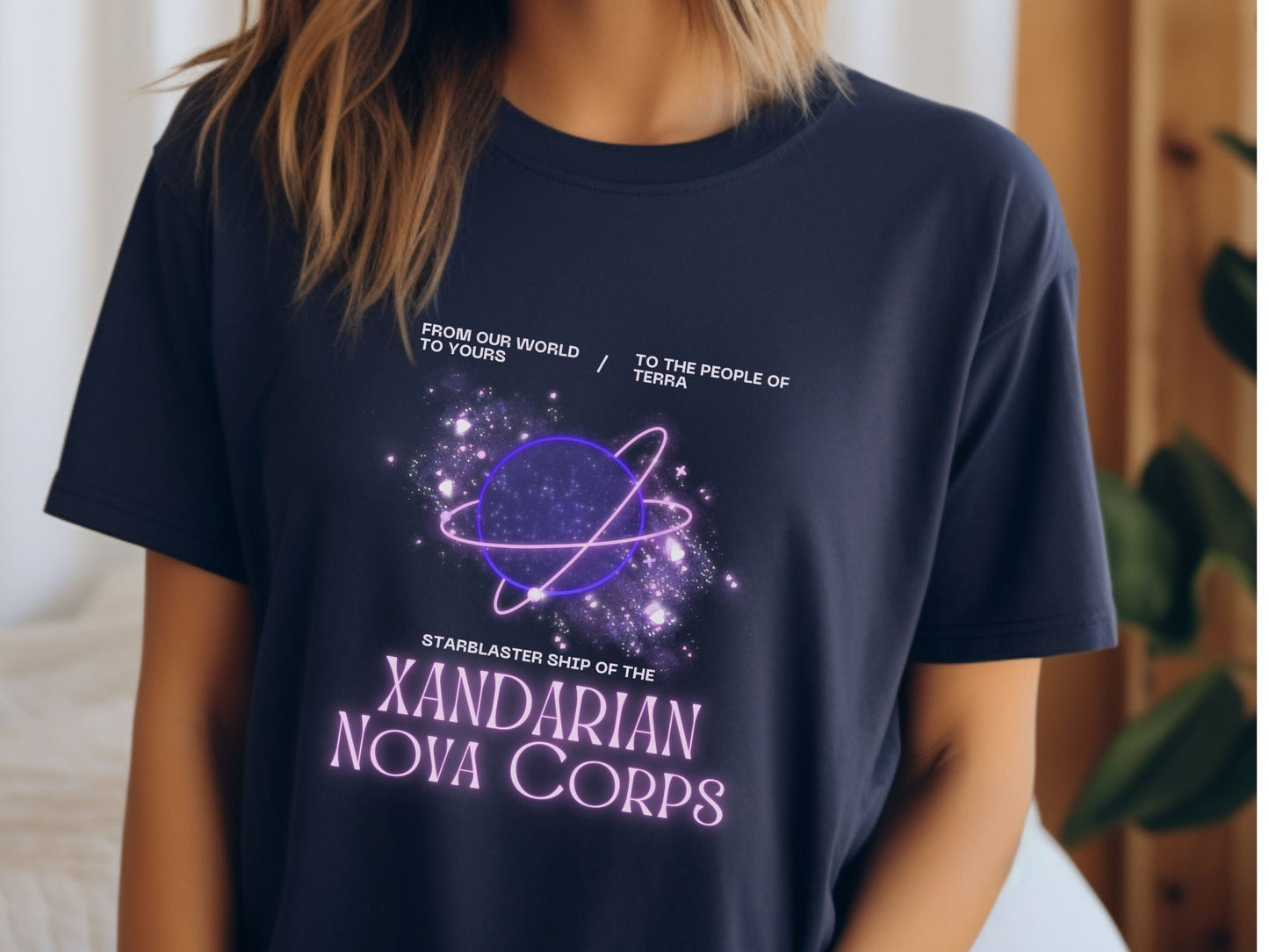 Nova Corps Cosmic Rewind T-Shirt: Bella Canvas Guardians Family Shirt