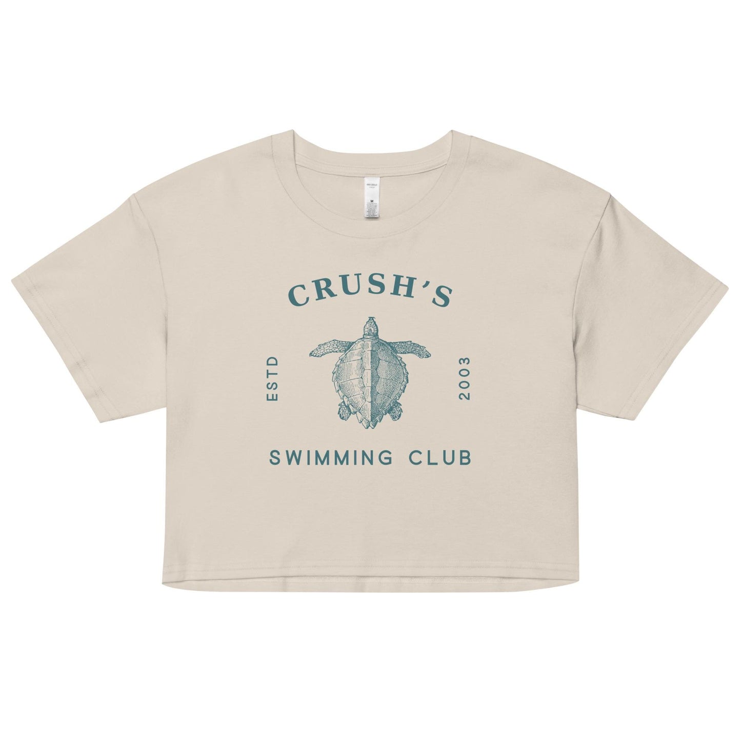 Crush's Swimming Club Crop Top | Disney EPCOT SeaBase Tee
