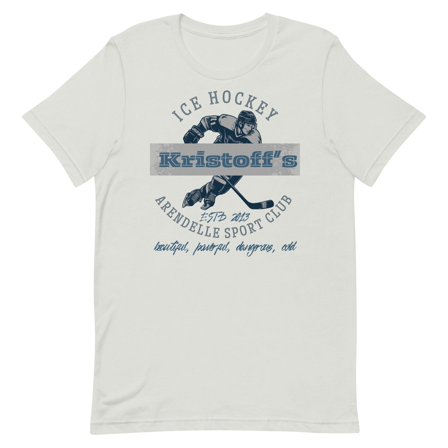 Kristoff's Ice Hockey Bella Canvas T-Shirt, Subtle Disney Shirt