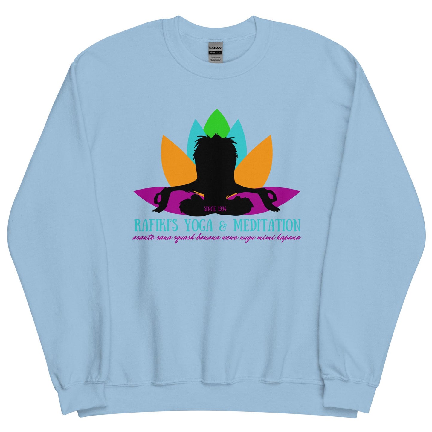 Rafiki's Yoga Sweatshirt: Lion King Inspired Crewneck