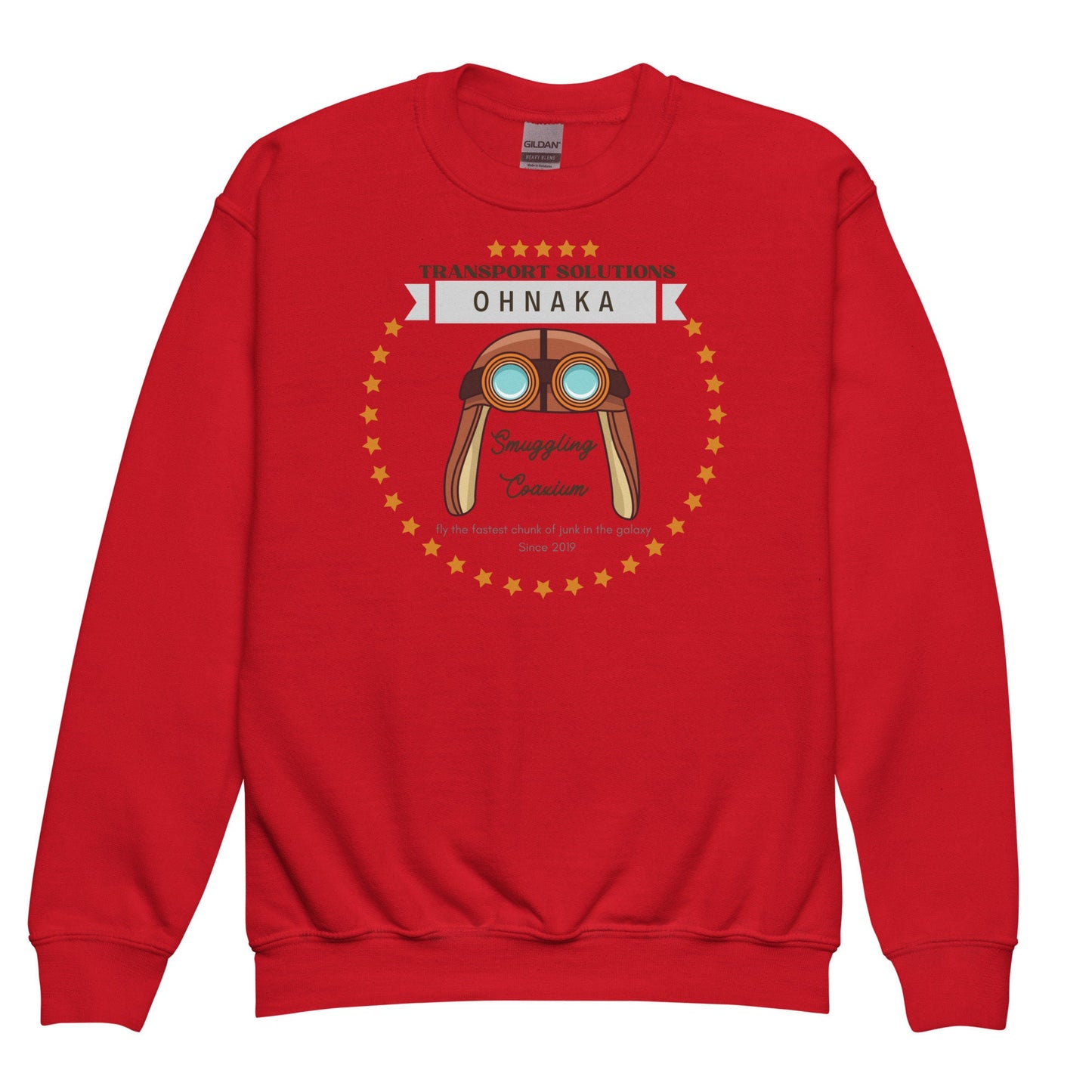 Ohnaka's Transport Youth Crewneck Sweatshirt, Subtle Theme Park Matching Outfit