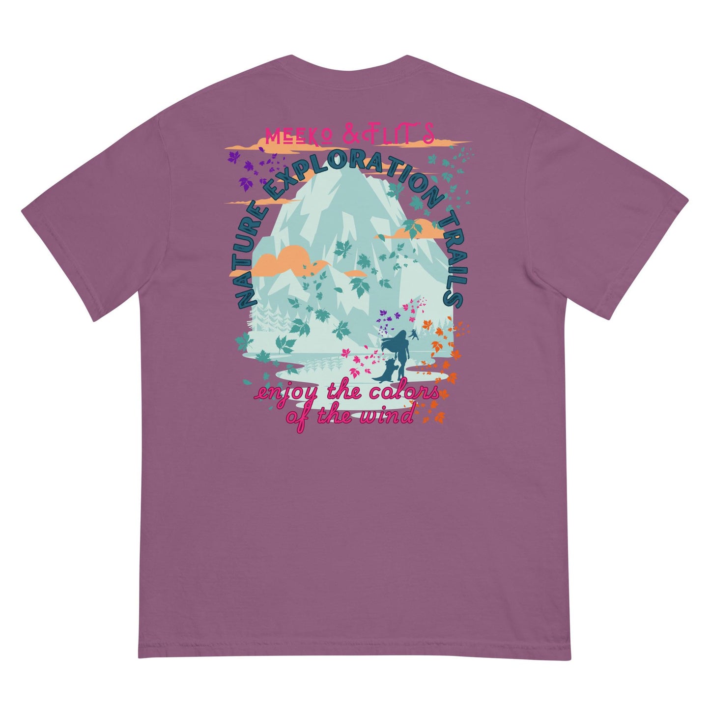 Pocahontas Meeko & Flit Shirt: Nature Exploration Trails Comfort Colors Tee