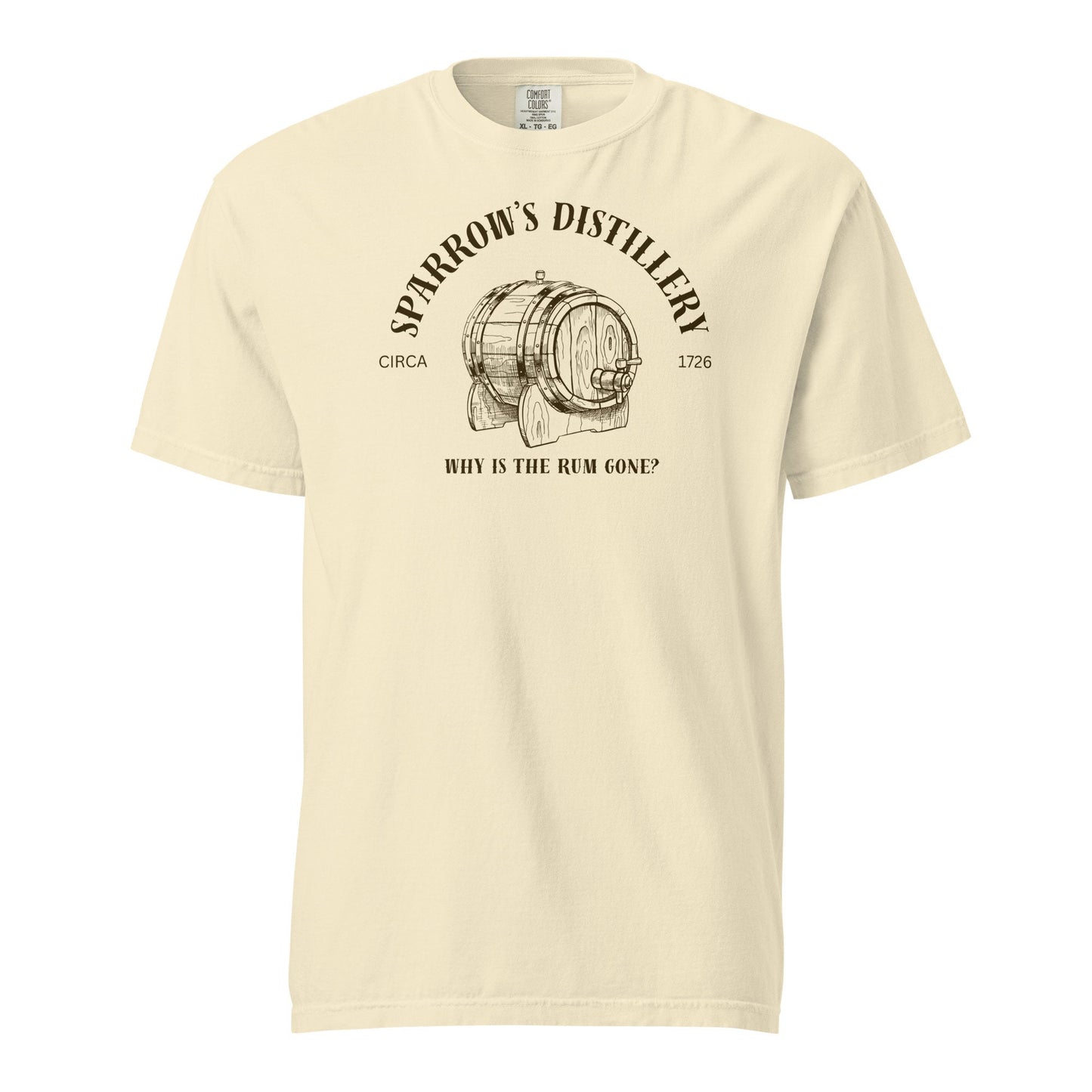 Sparrow's Distillery Shirt, Comfort Colors Disney Family Tee
