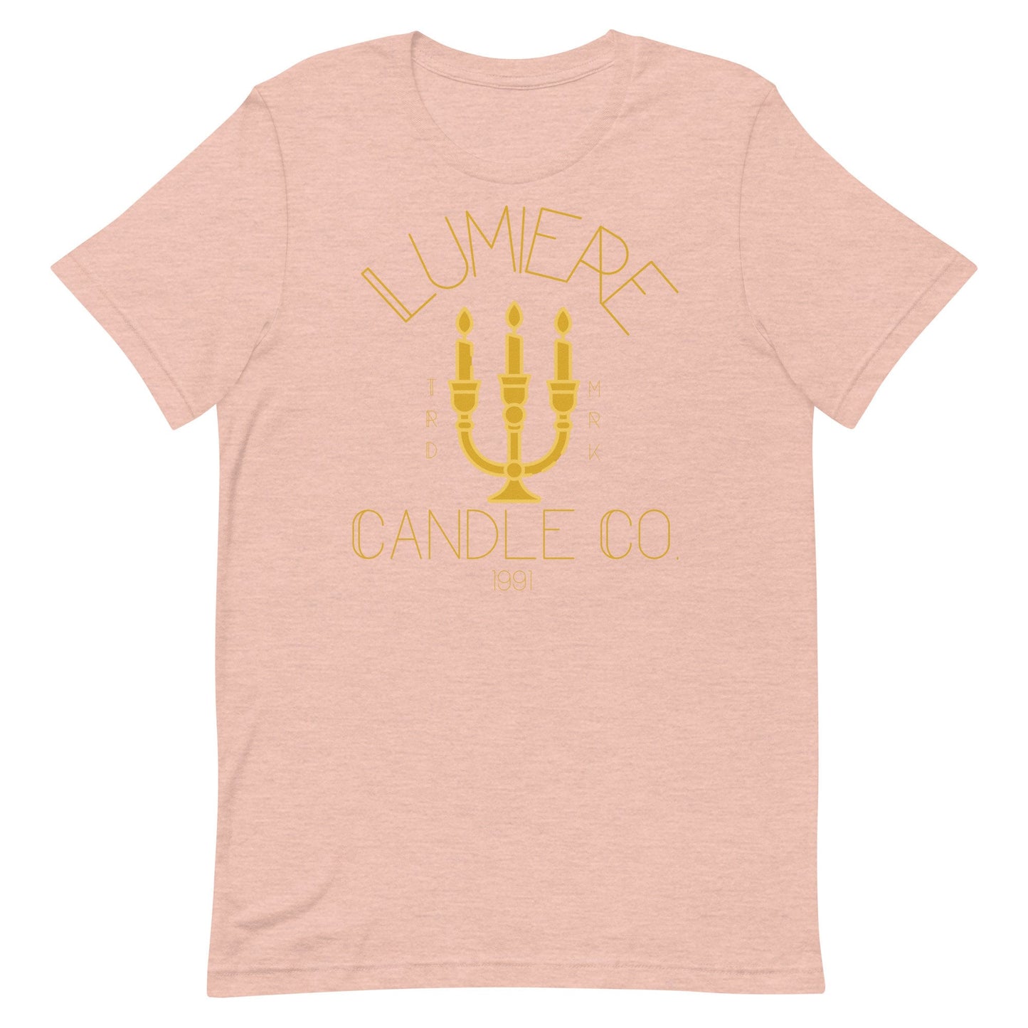 Lumiere Candle Company Bella Canvas T-Shirt, Subtle Disney Family Shirt