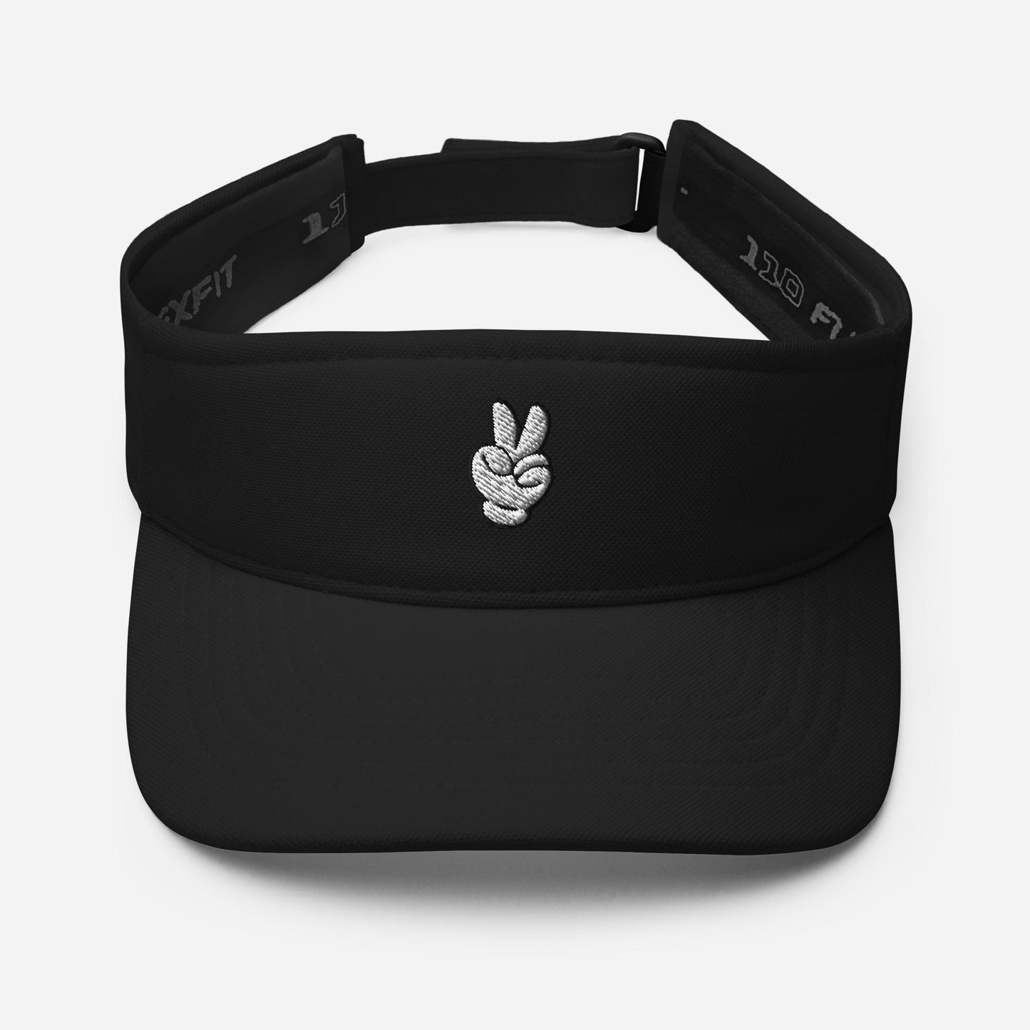 Subtle Mickey Peace Hand Visor, Disney Visor
