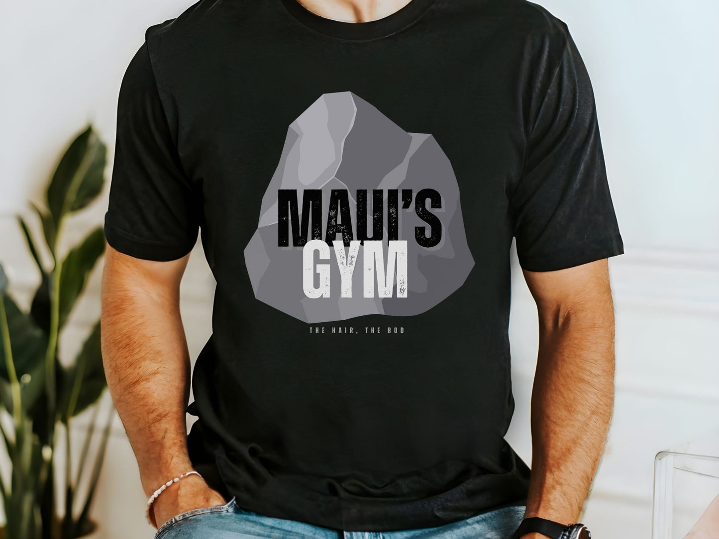 Maui's Gym Bella Canvas Shirt, Subtle Disney Family Tee