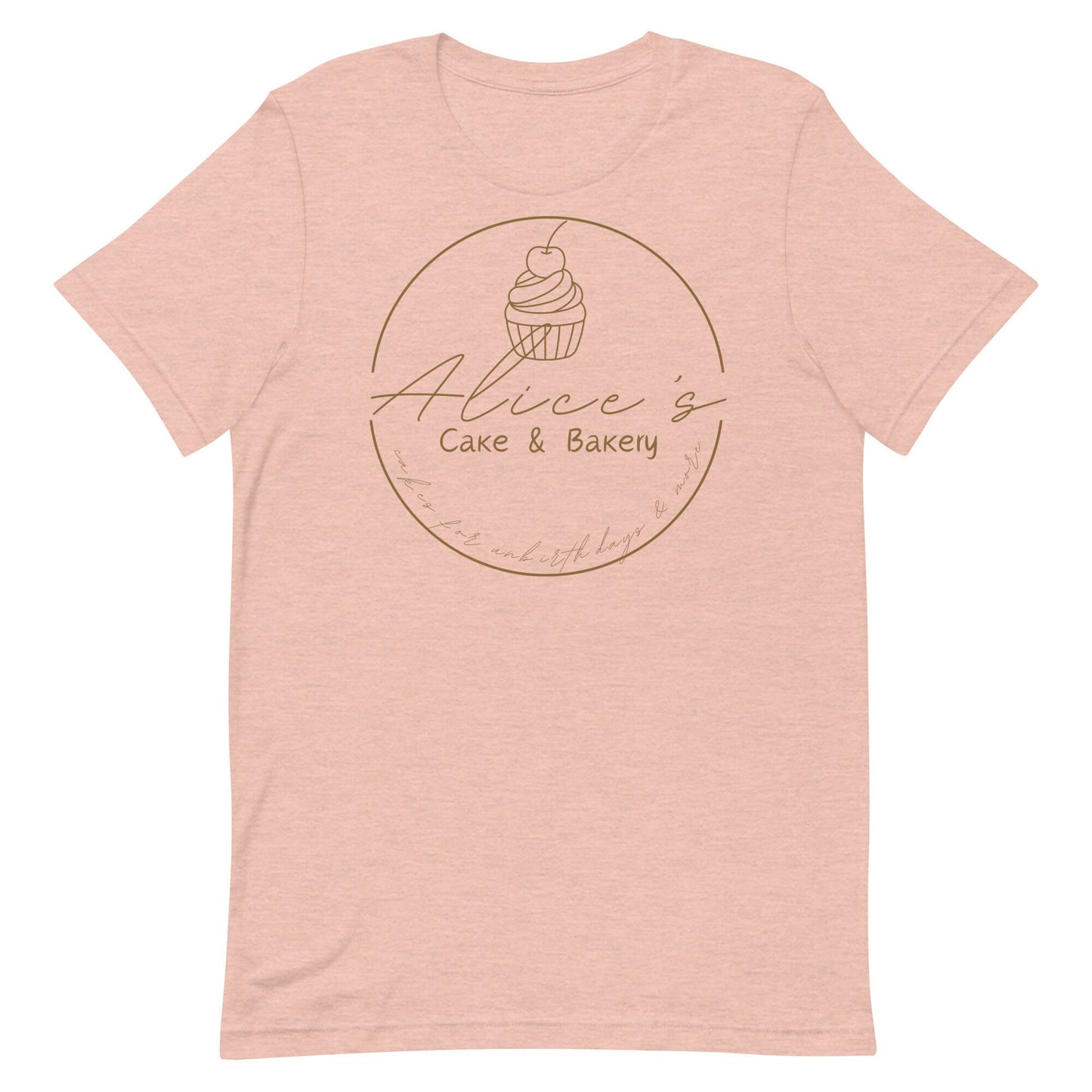 Alice's Bakery Disney Tee, Bella Canvas Unisex Shirt