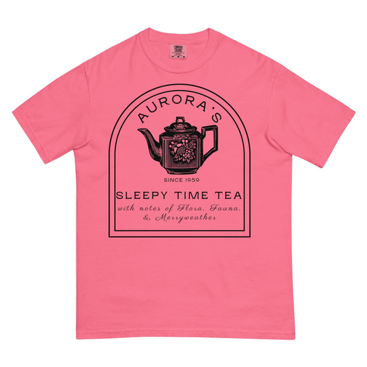 Aurora's Sleepy Time Tea Shirt, Subtle Disney Adult Comfort Colors Tee