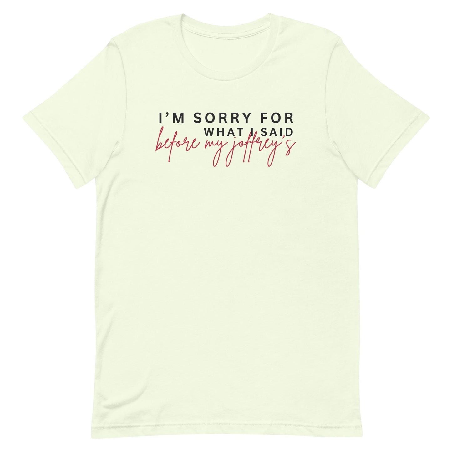Funny Disney Adult Shirt, Joffrey's Coffee, Bella Canvas Tee