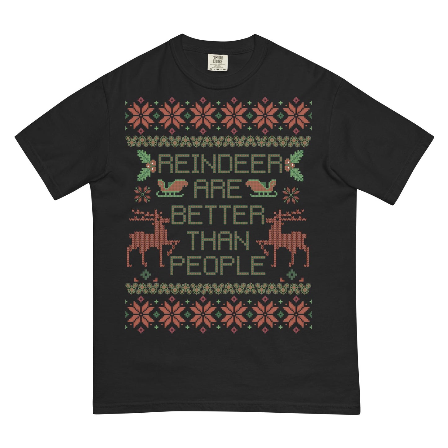 Reindeer Are Better Than People Shirt, Disney Frozen Comfort Colors Tee