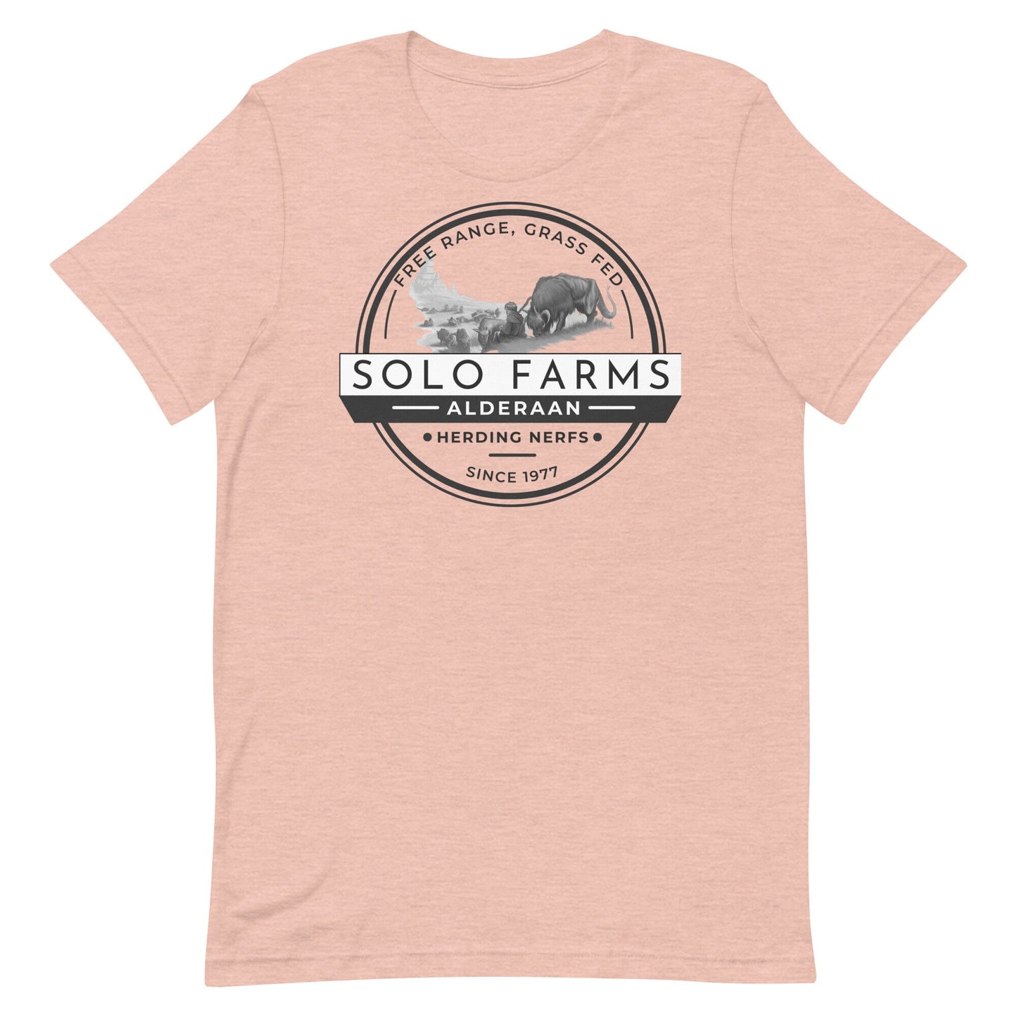 Solo Farms Nerf Herder Bella Canvas T-Shirt, Subtle Disney Family Shirt