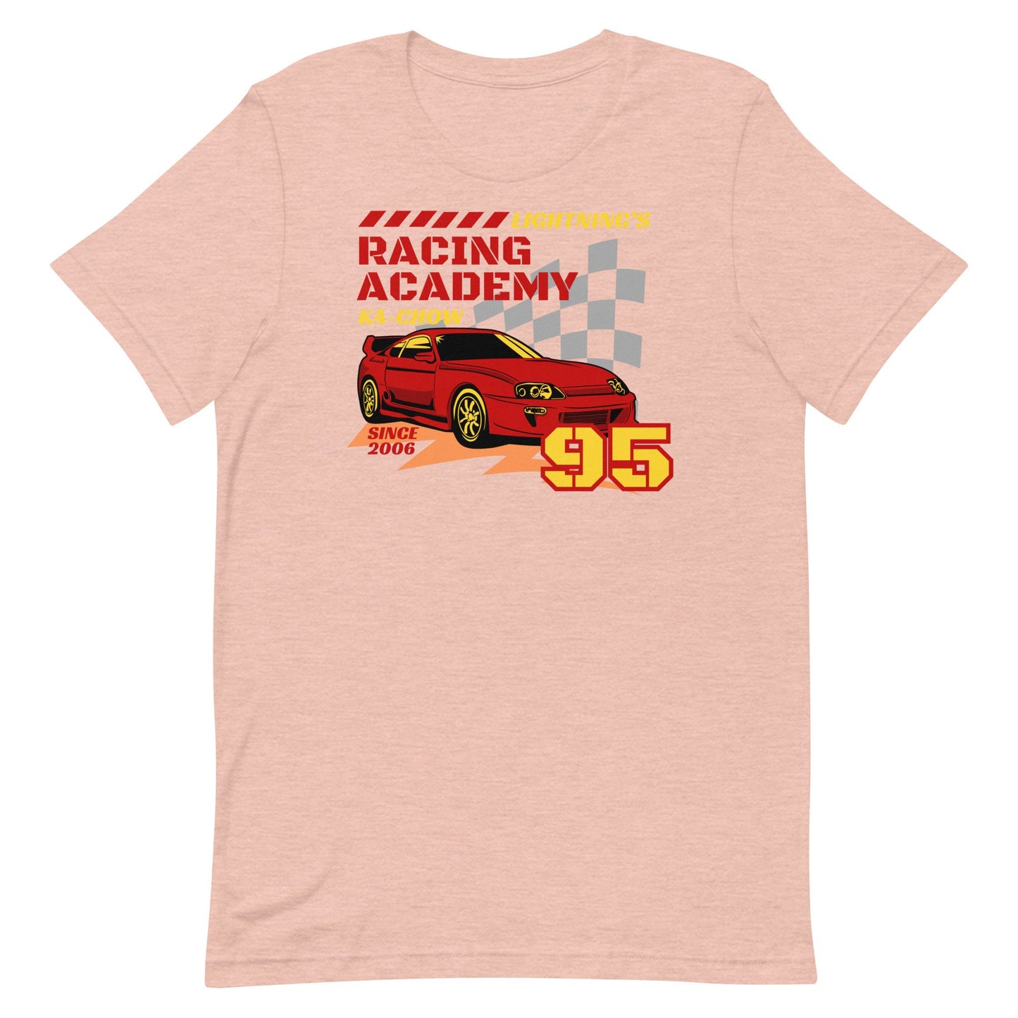 Lightning McQueens Racing Academy Disney Cars Shirt, Bella Canvas Unisex Tee