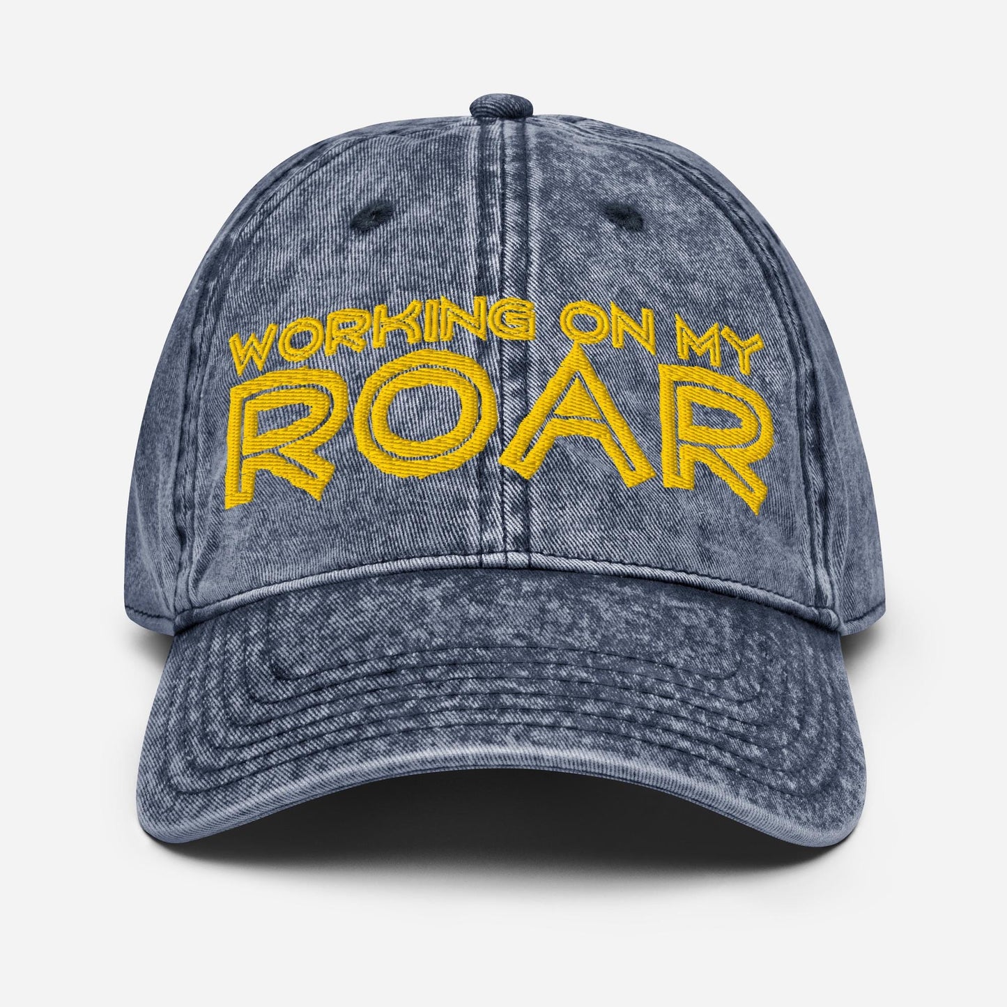 Lion King Inspired Dad Hat: Embroidered Vintage Cotton Twill Cap