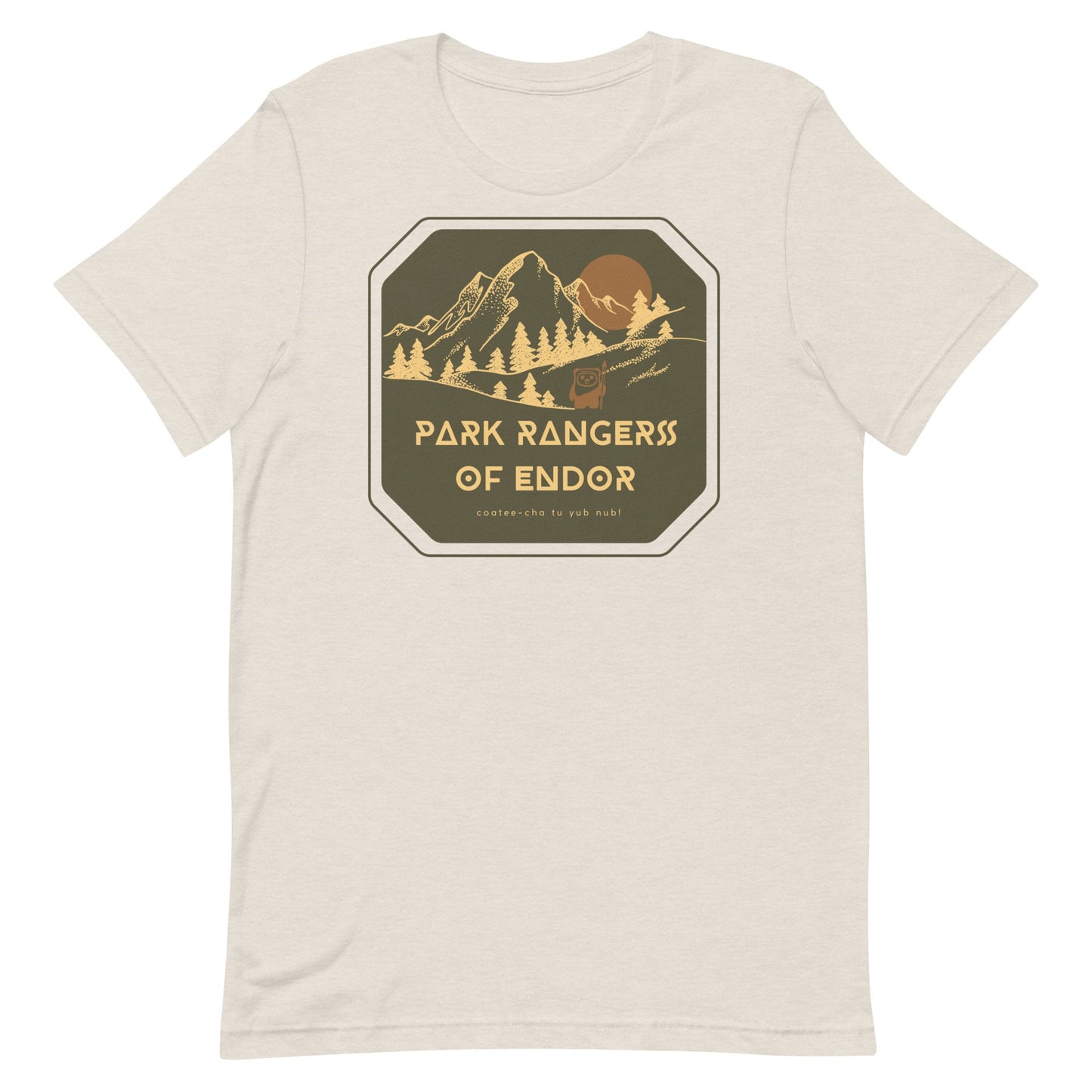 Park Rangers of Endor Shirt, Subtle Star Wars Disney Tee