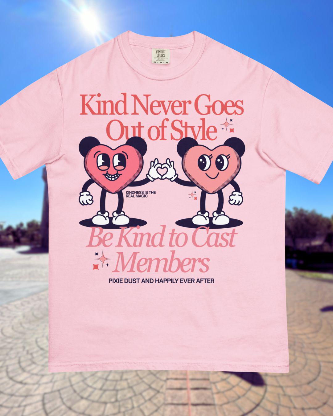 Be Nice to Cast Members, Disney Adult Comfort Colors Shirt