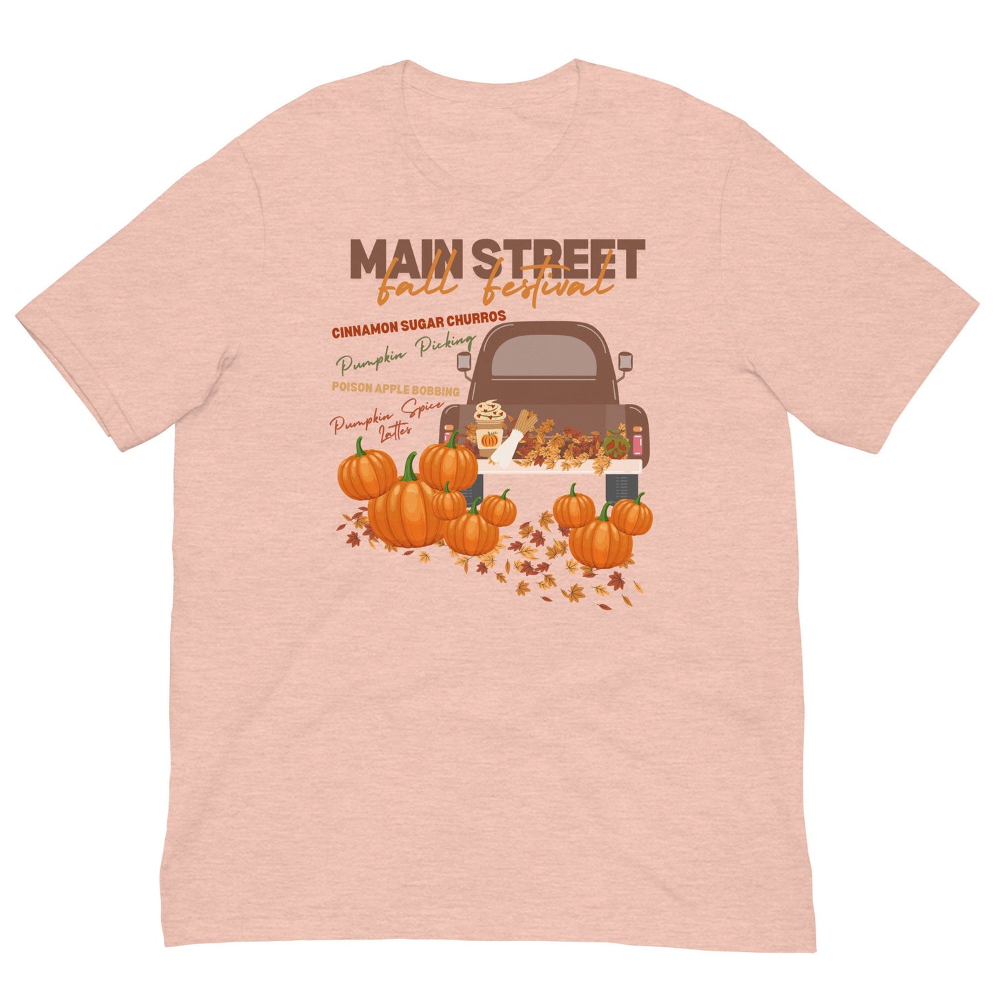 Main Street Fall Festival Shirt, Disney Family Tee, Bella Canvas