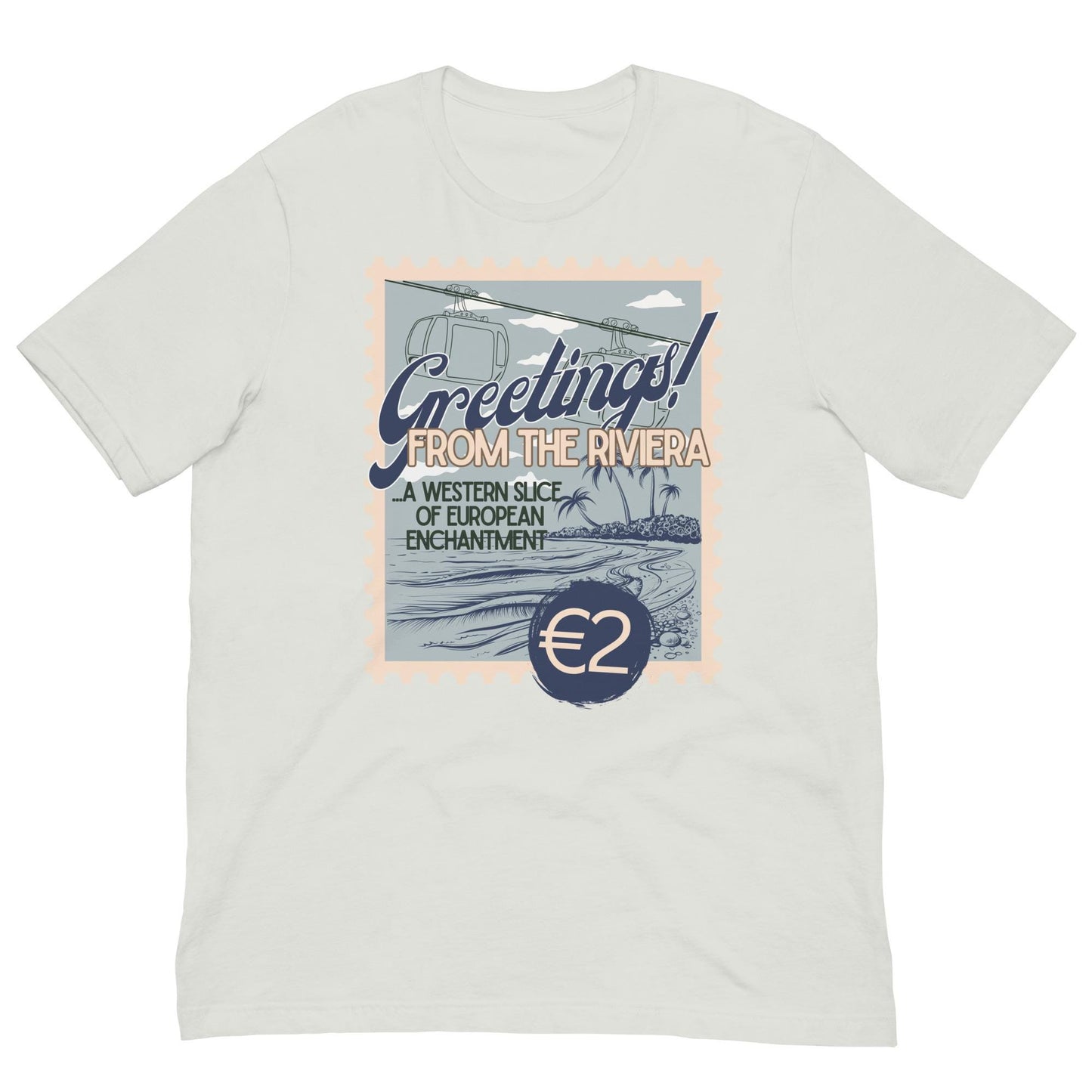 Riviera Resort T-Shirt, Subtle Disney Vacation Club Bella Canvas Tee