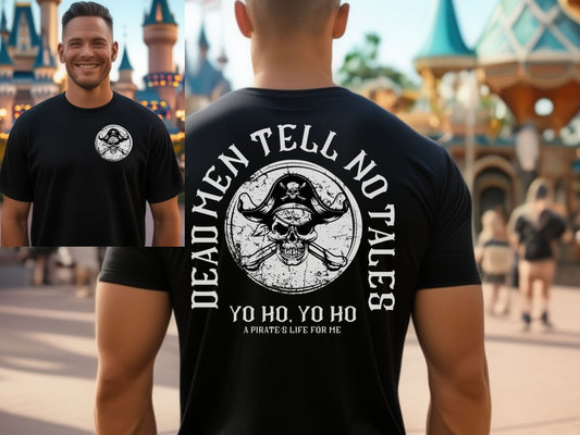 Pirates of the Caribbean T-Shirt, Dead Men Tell No Tales, Disney Dad Tee