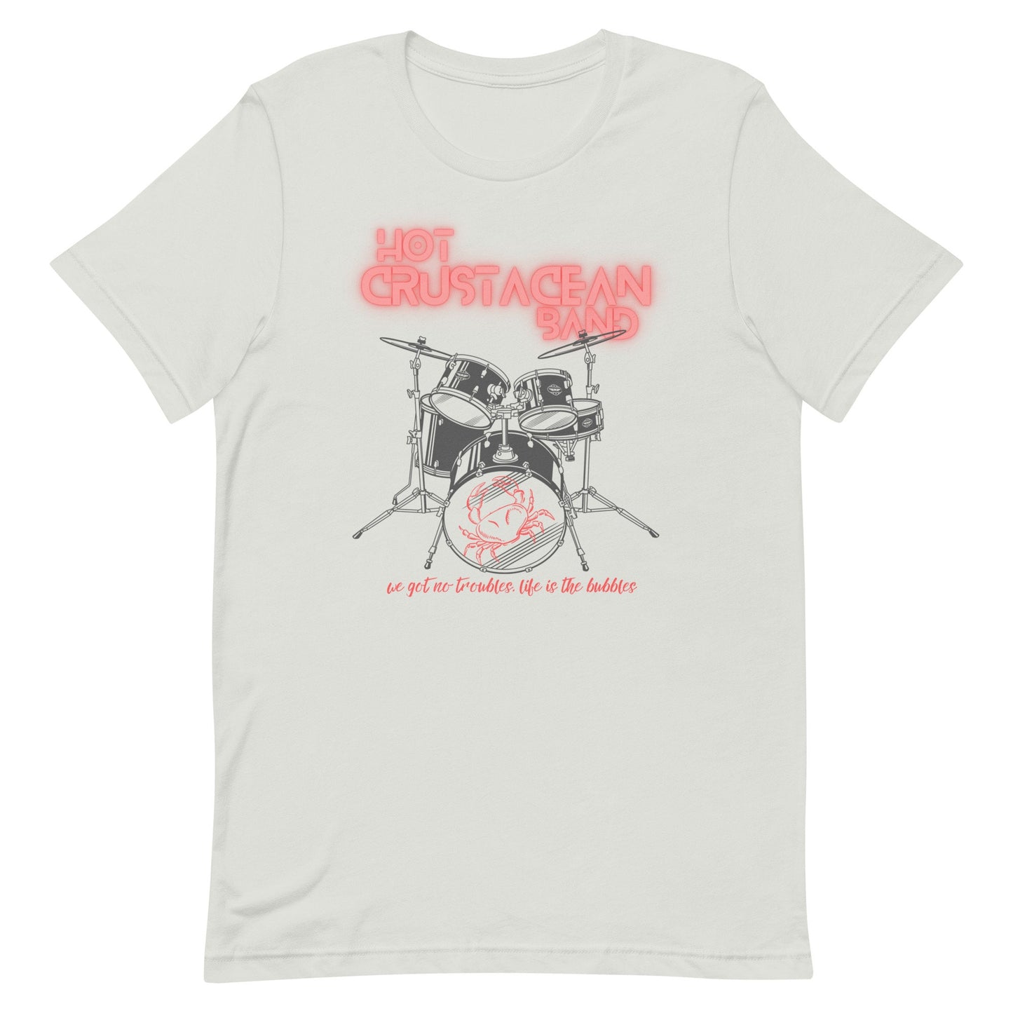 Hot Crustacean Band Bella Canvas Shirt, Subtle Disney Dad Tee