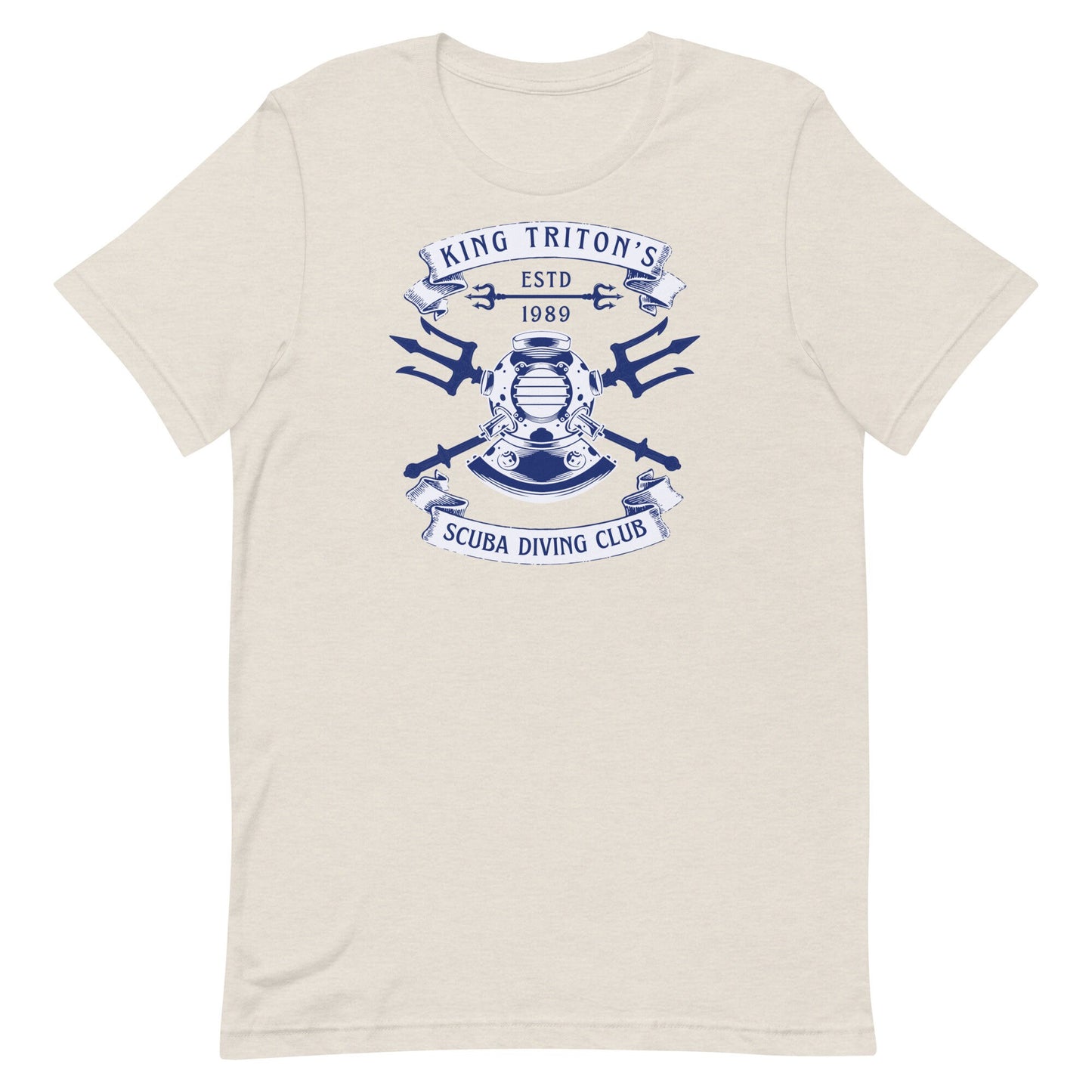 Manly Little Mermaid Shirt, Triton Scuba Diving, Disney Family Tee
