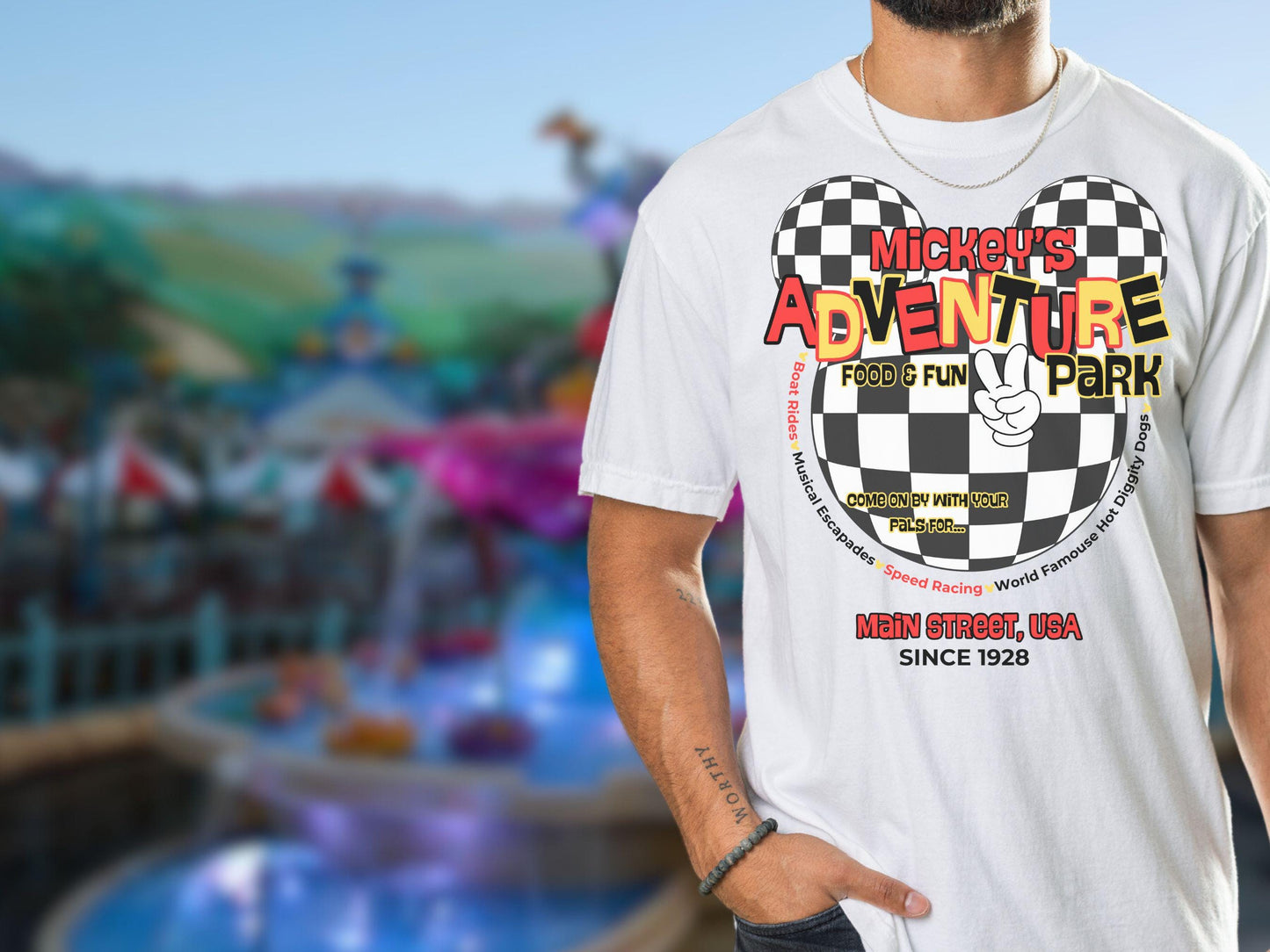 Mickey's Adventure Club Shirt, Subtle Disney Inspired Tee