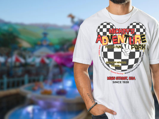 Mickey's Adventure Club Shirt, Subtle Disney Inspired Tee