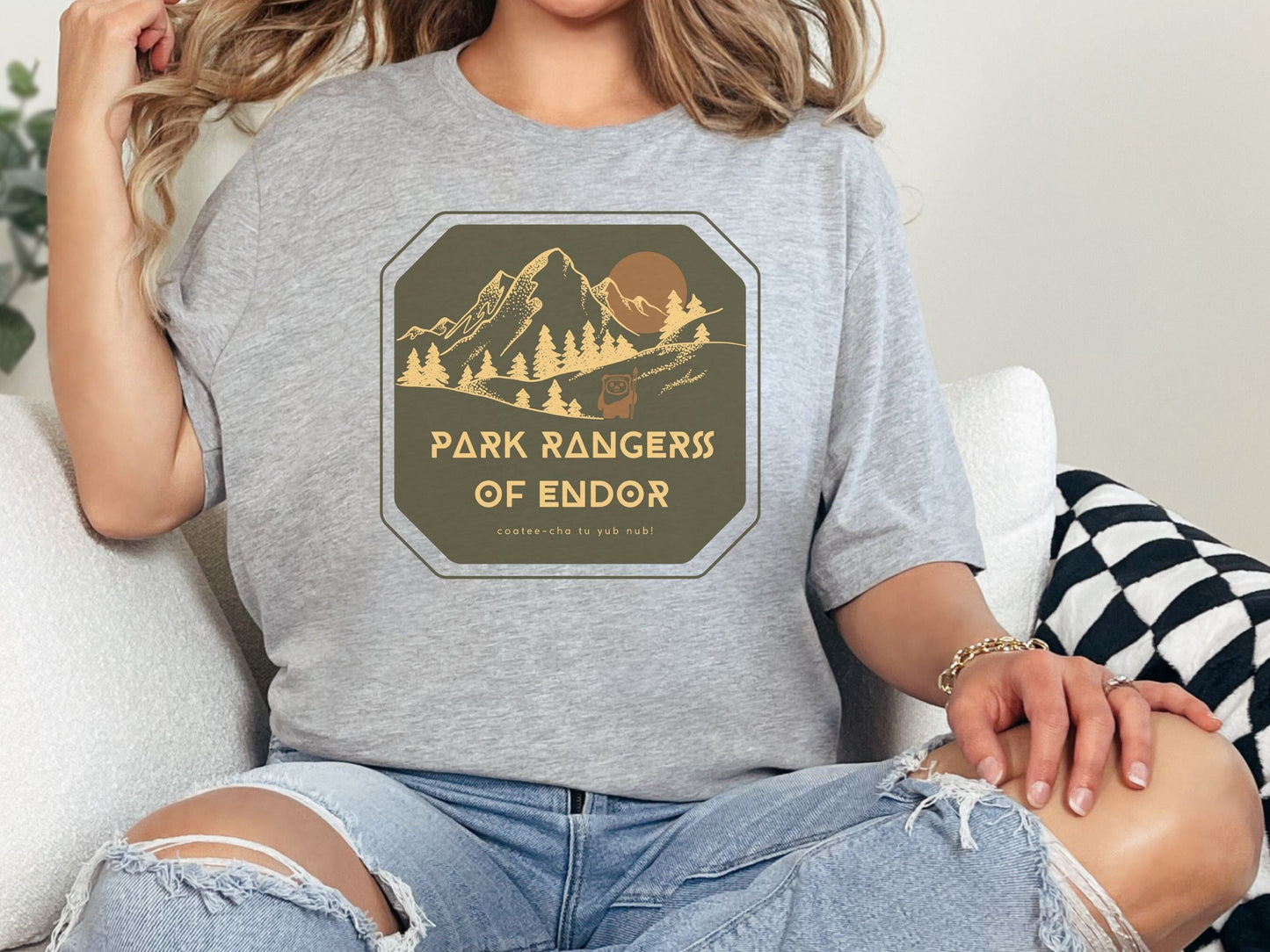Park Rangers of Endor Shirt, Subtle Star Wars Disney Tee