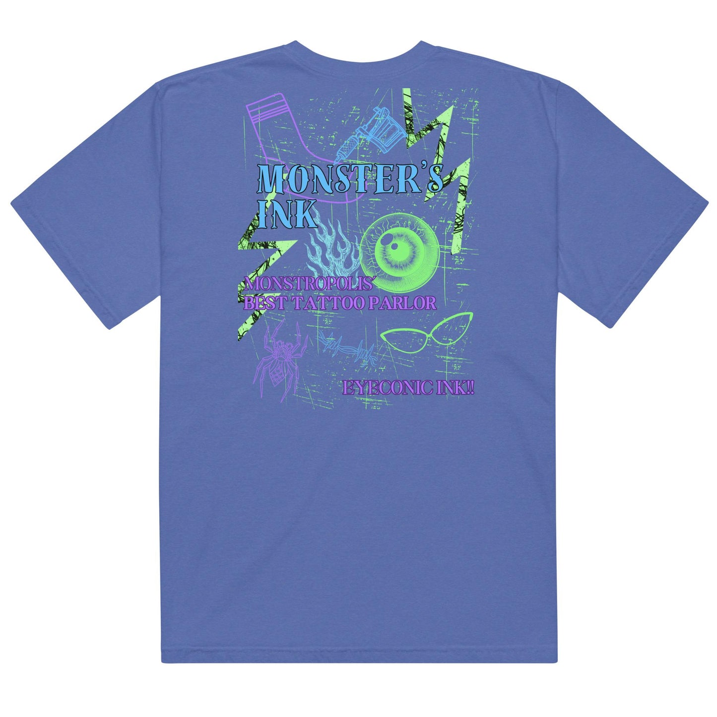 Monsters Inc Tattoo Parlor Comfort Colors Shirt