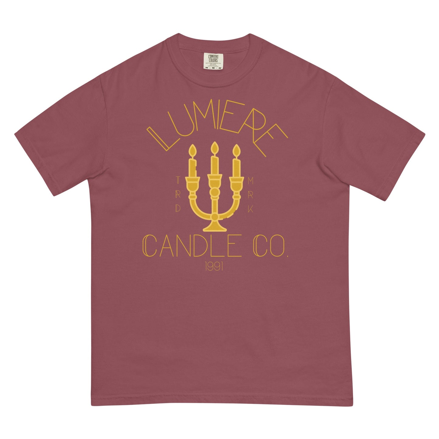 Lumiere Candle Co. Shirt, Beauty and the Beast Inspired, Disney Dad T-Shirt