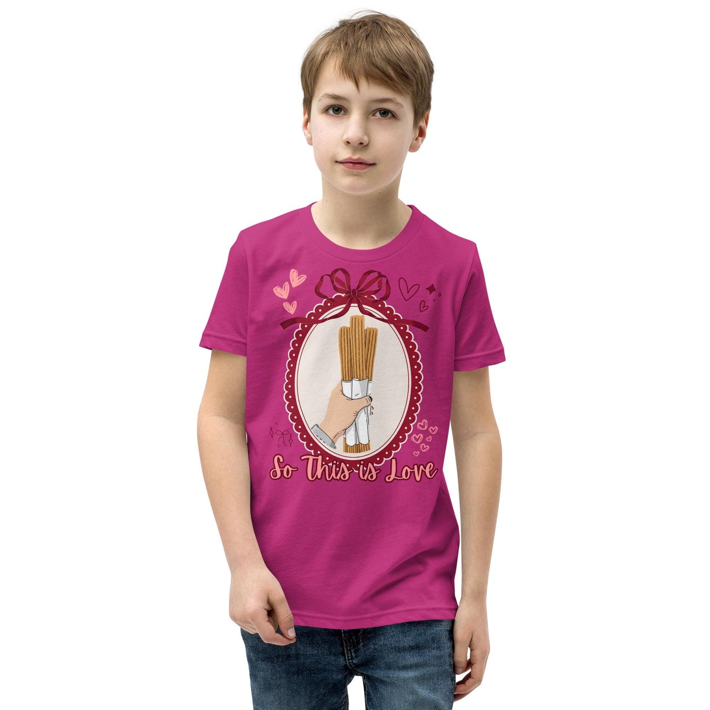 Disney Churro Bouquet Youth Bella Canvas Shirt