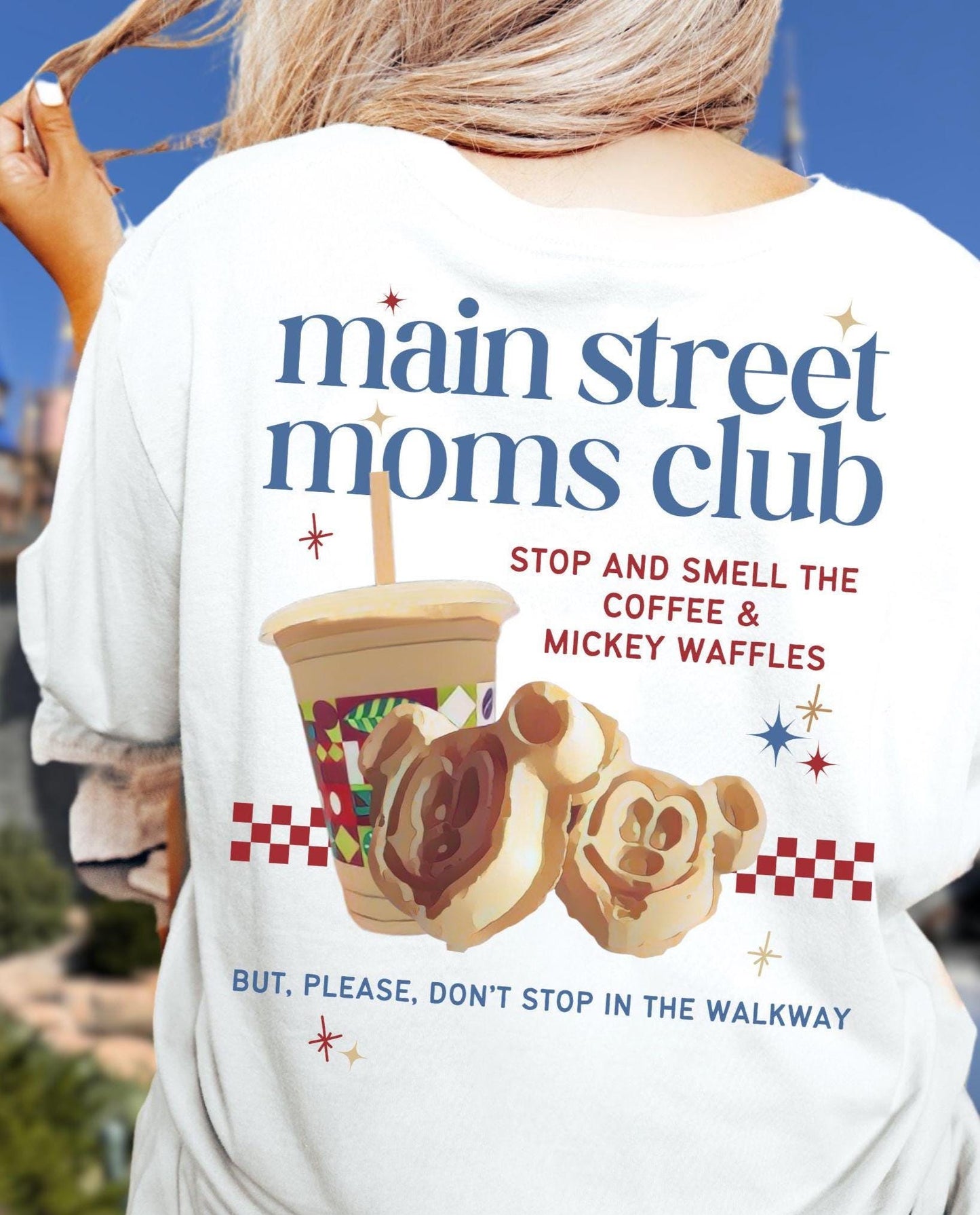 Main Street Moms Club™ Collection Comfort Colors Shirt, Disney Mom Shirt