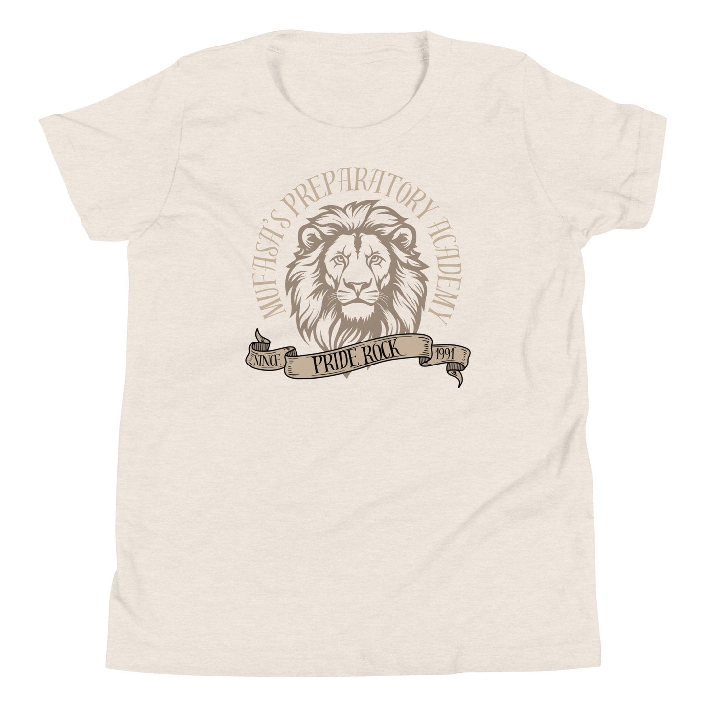 Mufasa's Prep Academy Shirt, Disney Family Matching Bella Canvas Tee