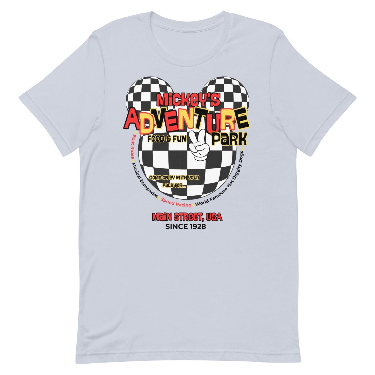 Mickey's Adventure Club Shirt, Subtle Disney Inspired Tee