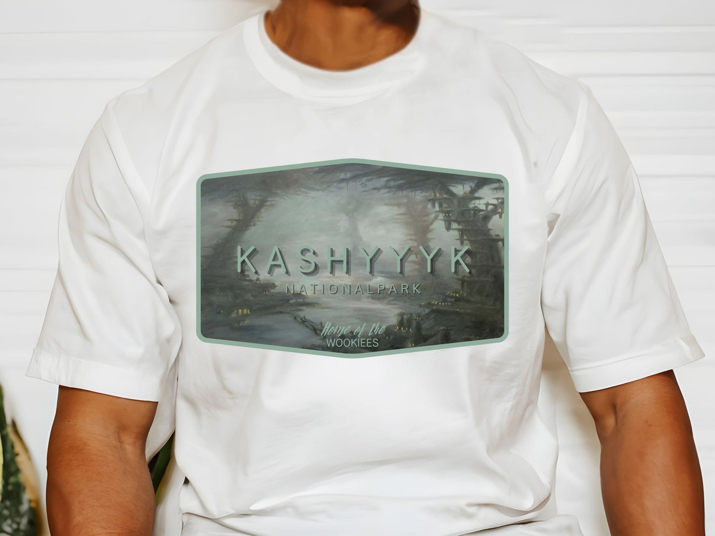 Kashyyyk National Park Shirt, Subtle Star Wars Disney Family Tee