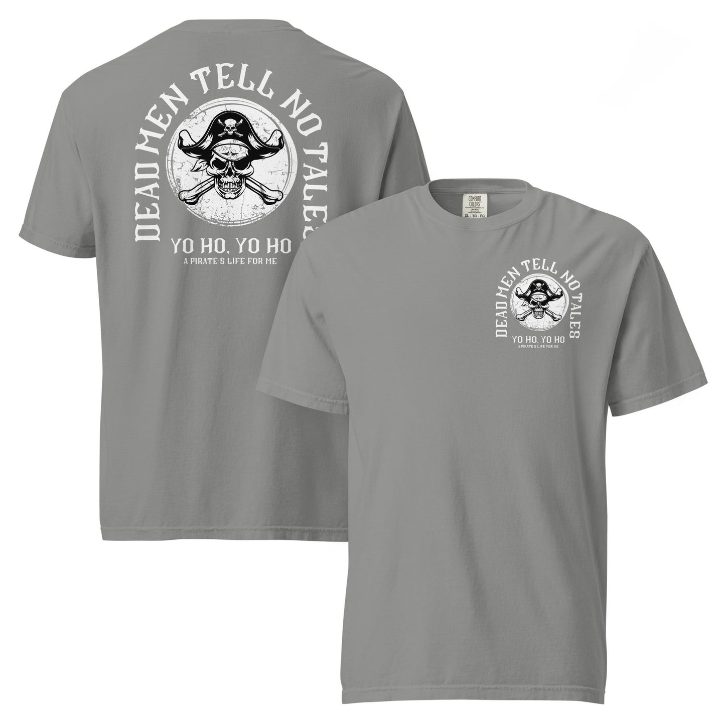 Pirates of the Caribbean Comfort Colors T-Shirt, Subtle Disney Adult Tee