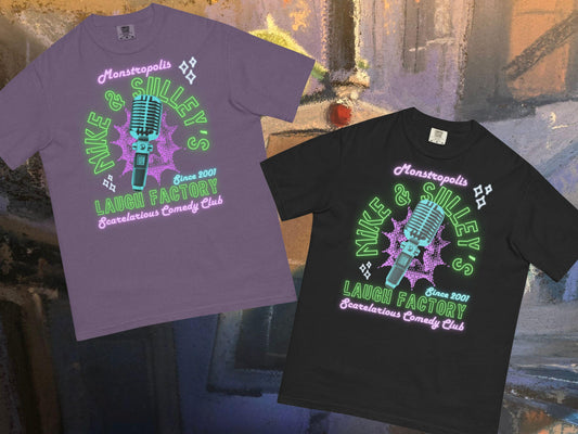 Monsters Inc Laugh Factory Shirt, Disney Pixar Comfort Colors Tee