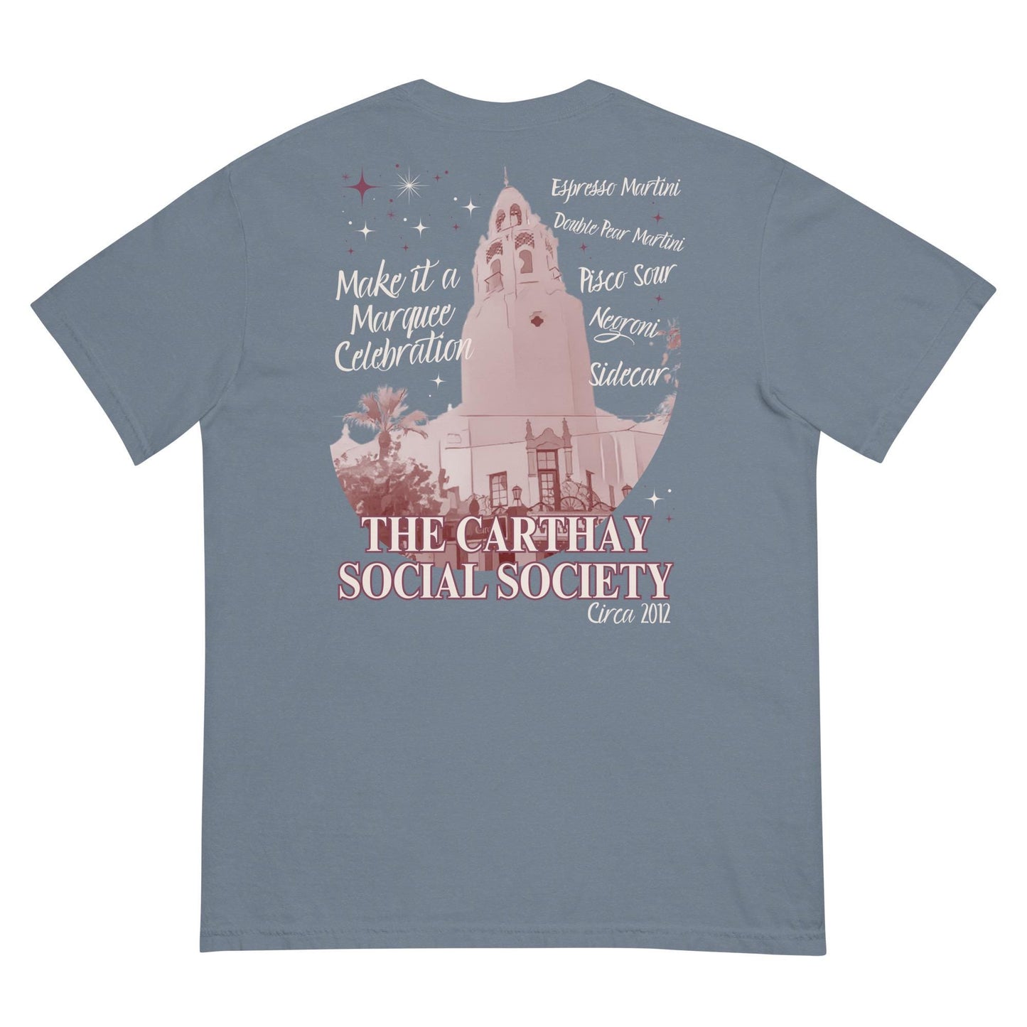 Disney California Adventure Carthay Circle Social Club Shirt