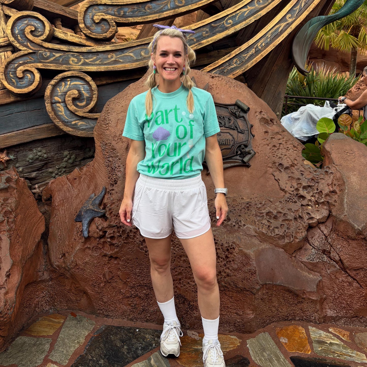 Little Mermaid Inspired Comfort Colors Shirt, Ariel Disney Princess Tee
