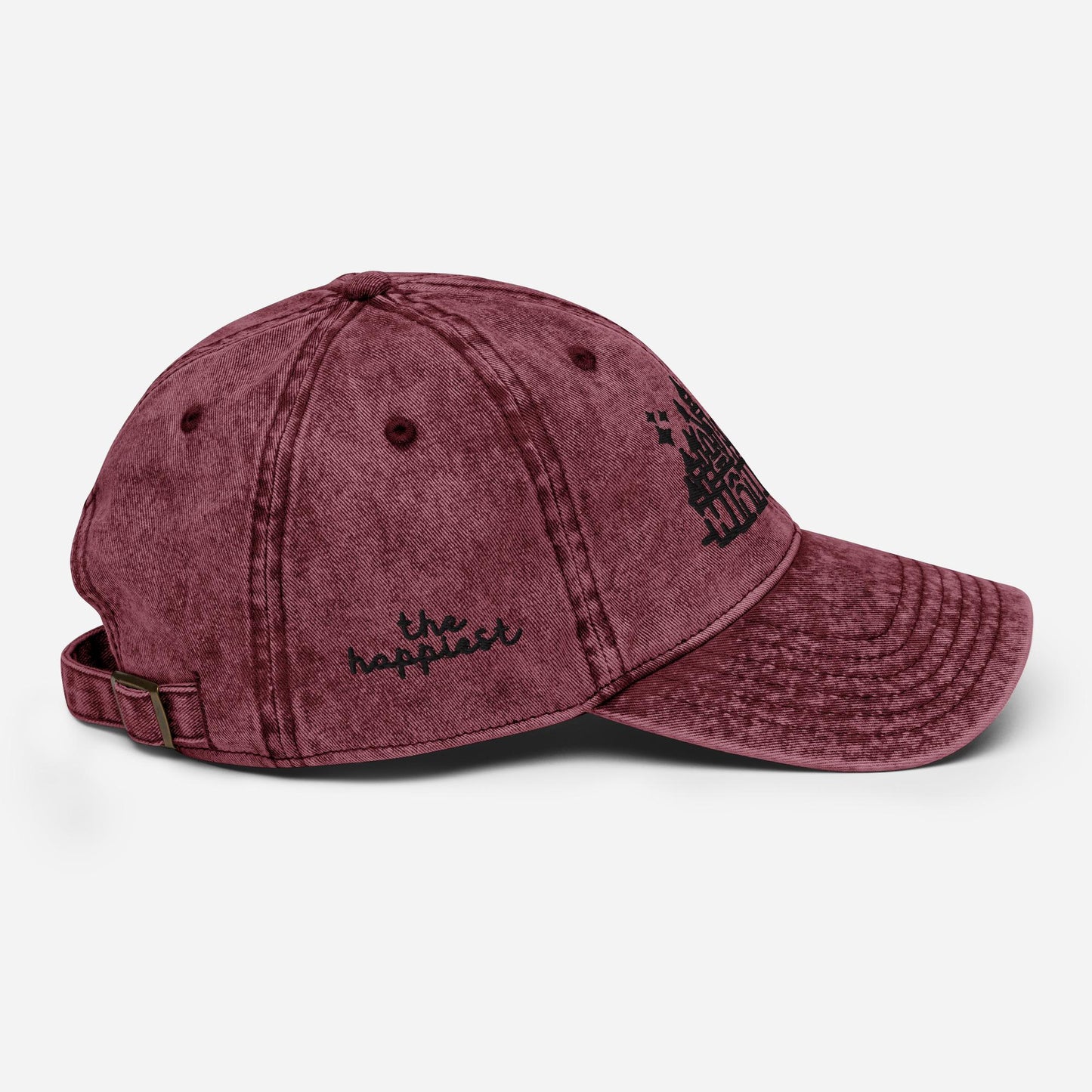 Disneyland Sketch Icon Dad Hat: Vintage Embroidered Cotton Twill