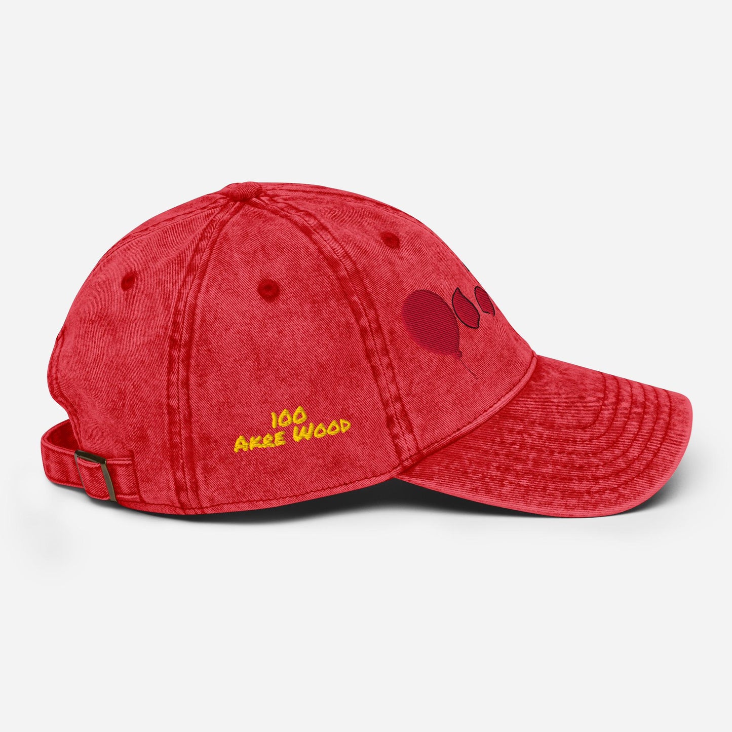 Winnie the Pooh 100 Akre Woods Embroidered Vintage Icon Hat