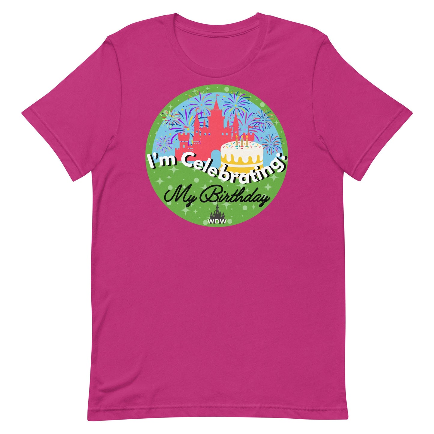 Disney Birthday Shirt, Bella Canvas Tee, Family Celebration