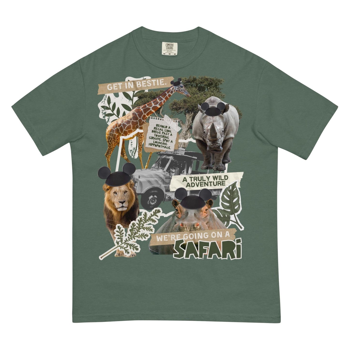 Disney Animal Kingdom Safari Comfort Colors Shirt