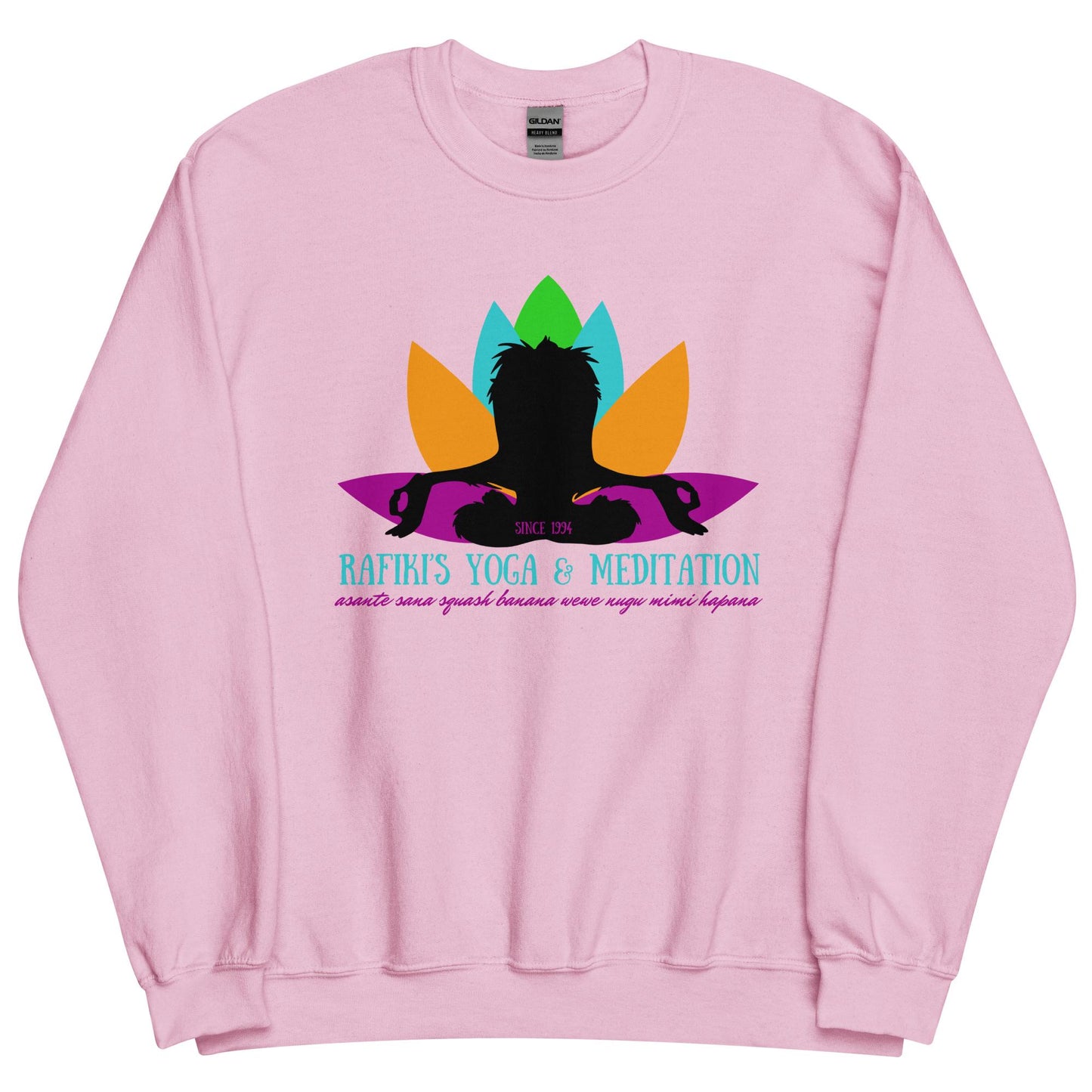 Rafiki's Yoga Sweatshirt: Lion King Inspired Crewneck
